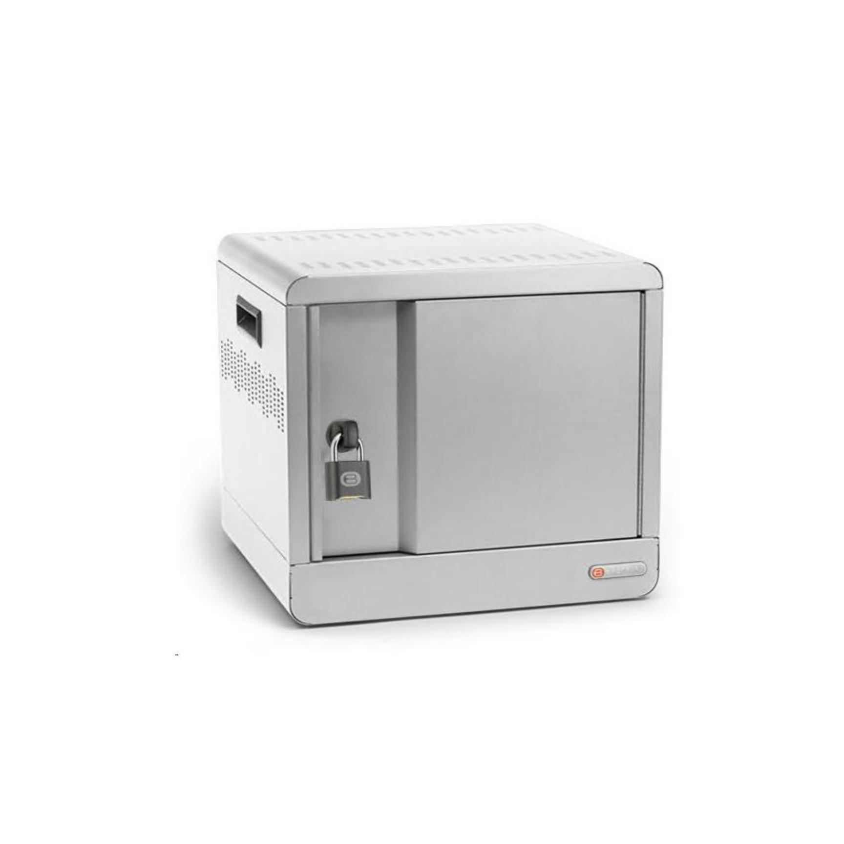 Bretford Cube AC Power Padlock Micro Station - Secure Charging Solution for Laptops & Devices in Offices, Schools & Workspaces