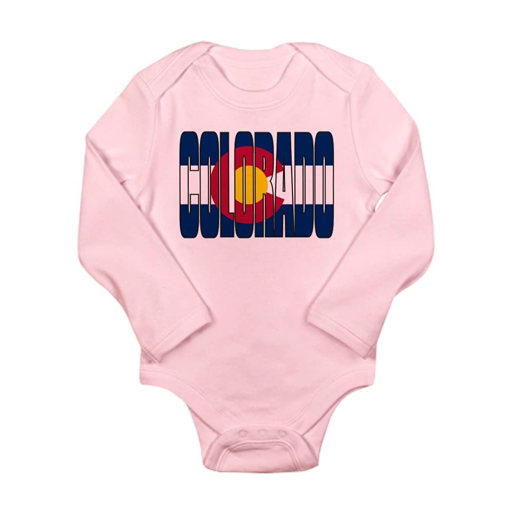 Colorado Flag Baby Bodysuit - Cute Patriotic Outfit for Infants & Toddlers - Perfect for 4th of July, State Pride & Family Photos
