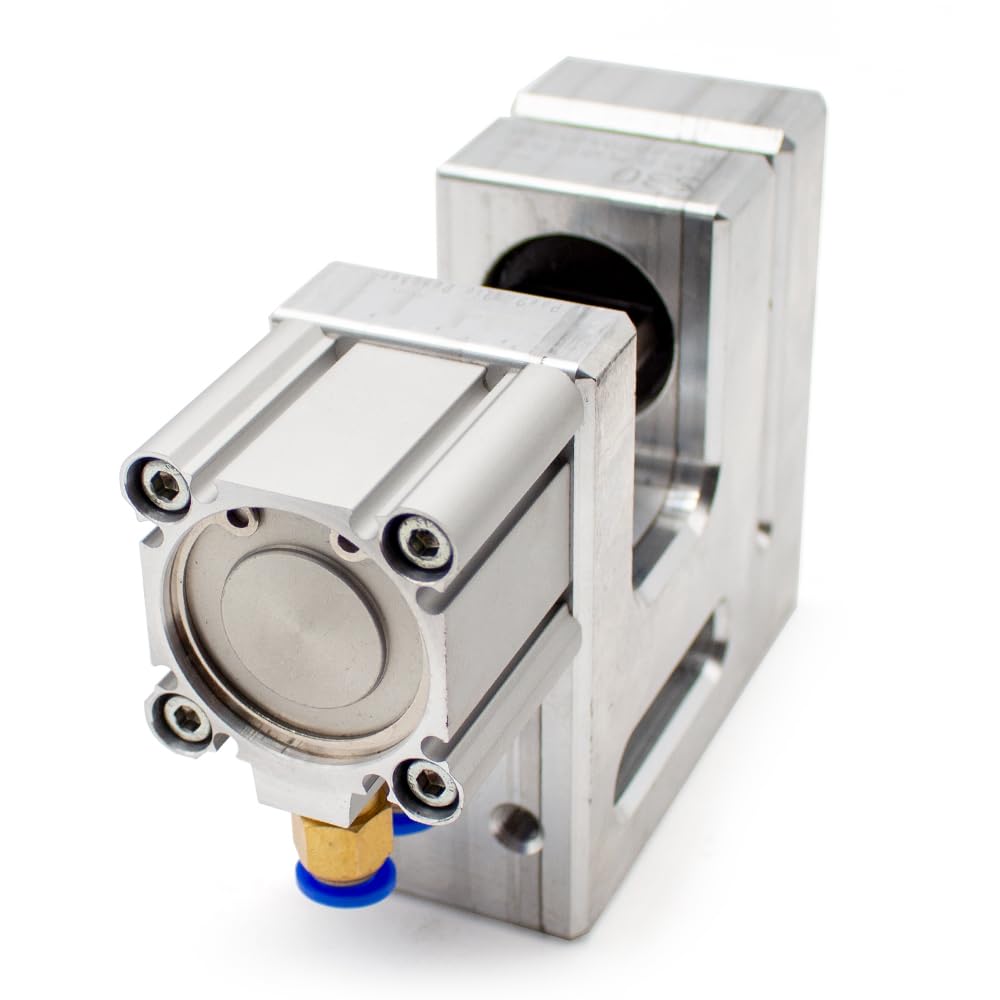 Butterfly Shape Pneumatic Hole Punch Machine for PE PO OPP PPE CPE Plastic Bags - Air Powered Punching Tool for Packaging & Manufacturing (S25) - Ideal for Plastic Bag Production, Industrial Packaging & Labeling