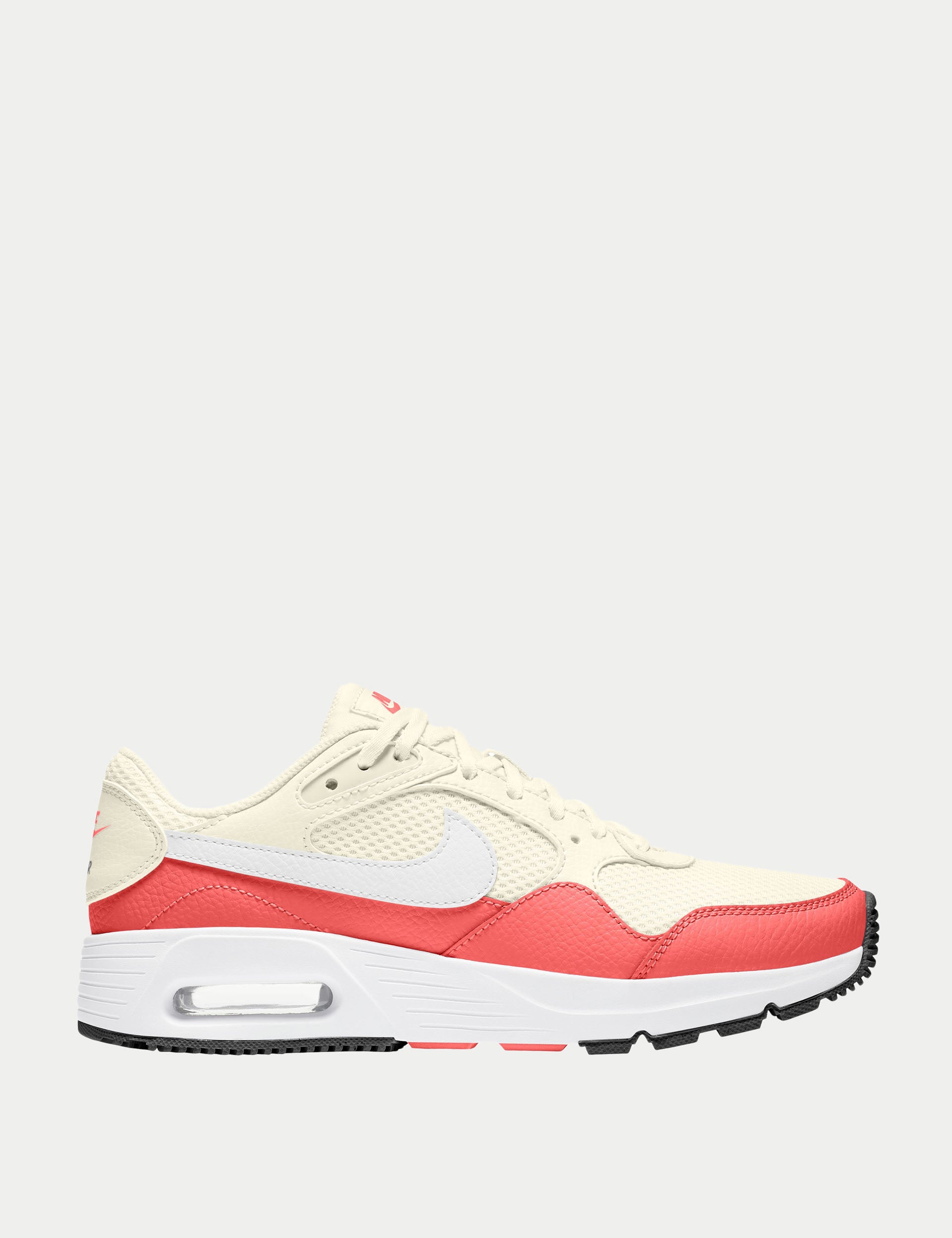 Nike Air Max SC Shoes for Men - Sail/White/Magic Ember/Black Colorway | Comfortable Running & Casual Sneakers for Gym, Workout and Everyday Wear