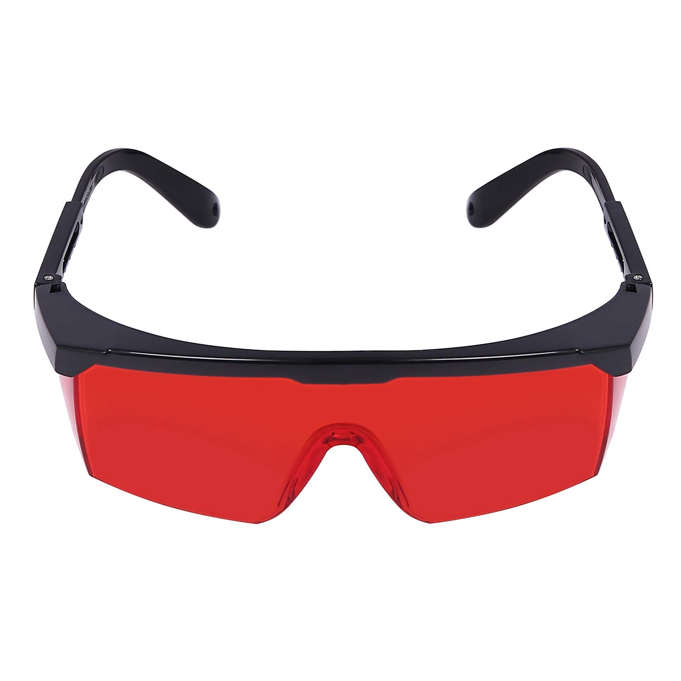 HDE UV Laser Eye Protection Safety Glasses with Case - Protective Eyewear for Laser Cutting, Welding & Lab Work - ANSI Certified for Workplace & DIY Projects
