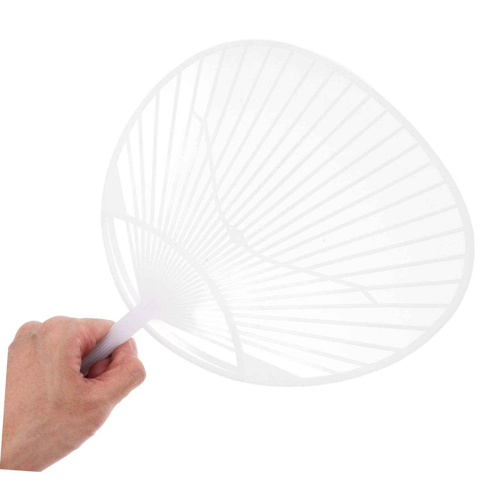 SUPVOX 20pcs DIY Uchiwa Fan Kit - Japanese Handheld Paper Fan for Crafts & Decor