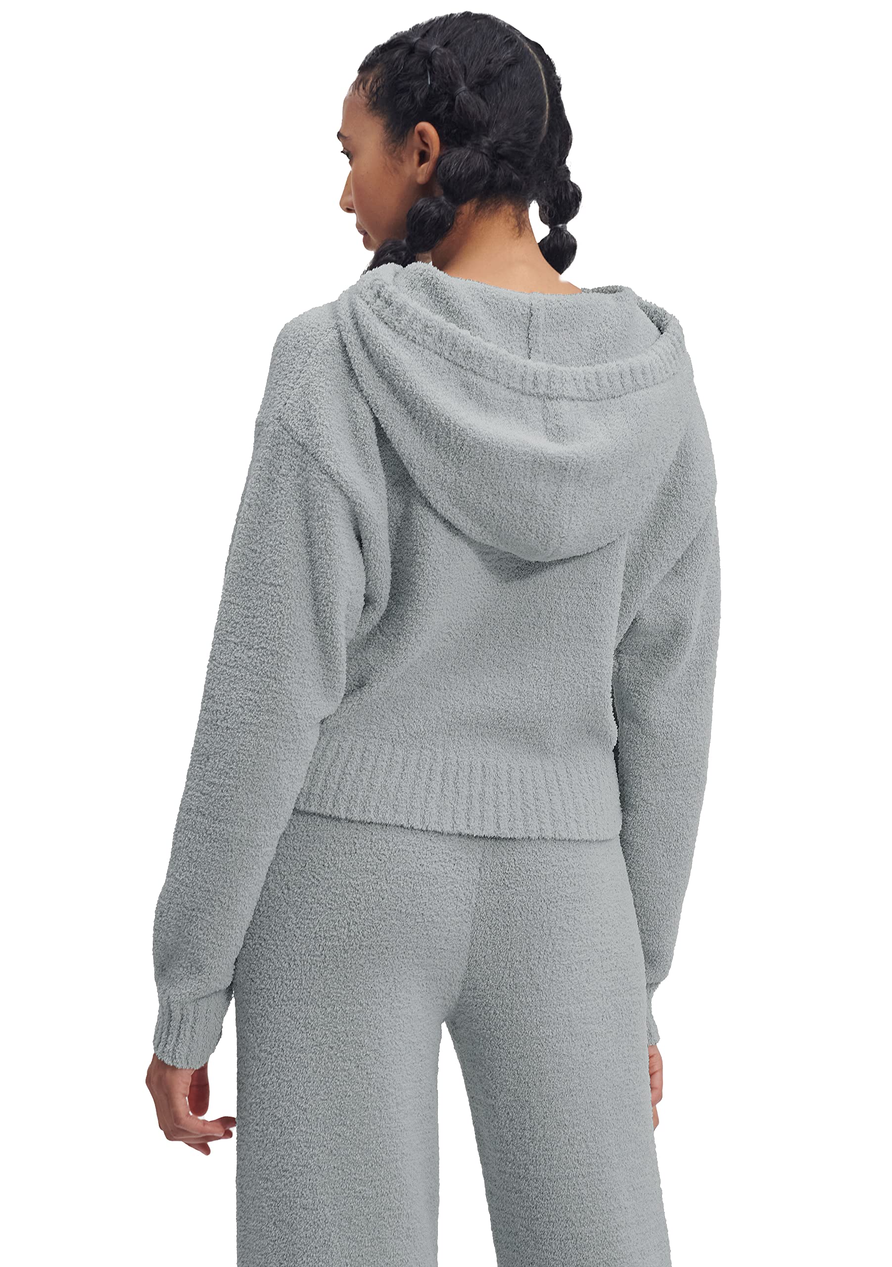 UGG Women's Hana Zip Hoodie Sweatshirt - Cozy Fleece Pullover with Front Pockets | Perfect for Casual Wear, Lounging at Home & Outdoor Activities