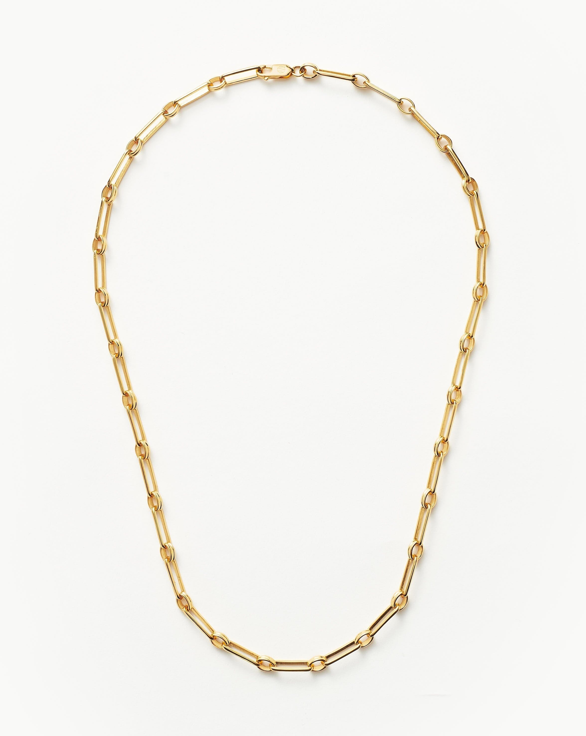 Aegis Chain Necklace for Women - 18k Gold Plated Stainless Steel Jewelry - Perfect for Everyday Wear, Gifts & Special Occasions
