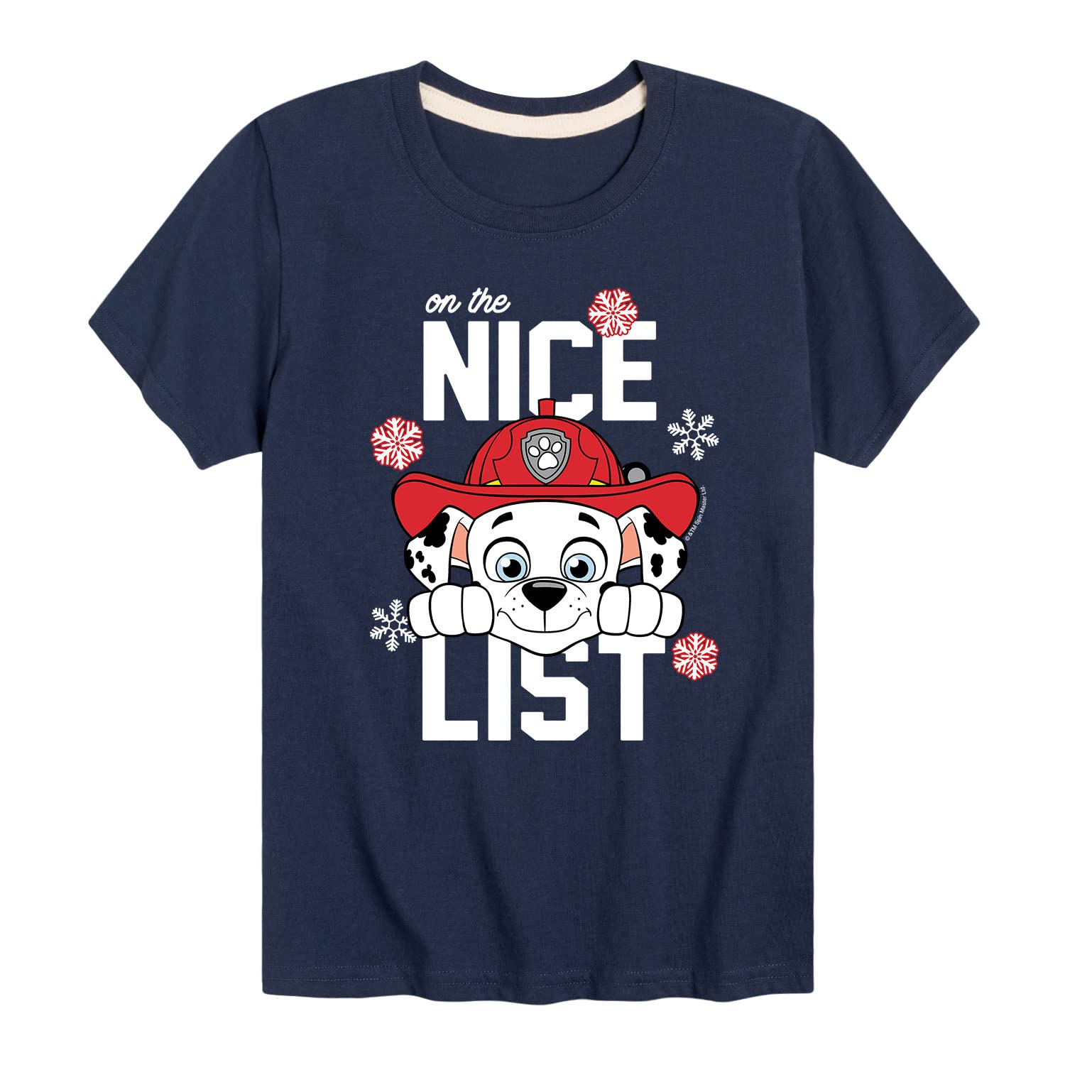 HYBRID APPAREL - Nice List Graphic T-Shirt for Toddlers & Kids - Soft Cotton Short Sleeve Tee - Perfect for School, Playdates & Family Outings
