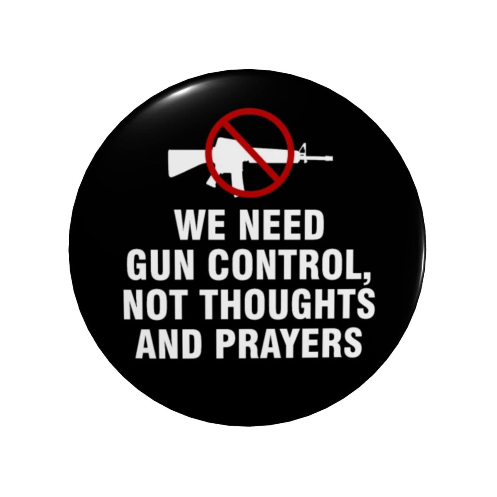 Uvalde Texas Strong Anti Gun Violence Pins - End Gun Violence Buttons & Round Badges for Gun Control Awareness - Wear at Protests, Rallies & Memorials