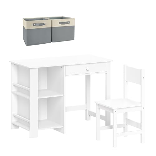 White With Gray Bins