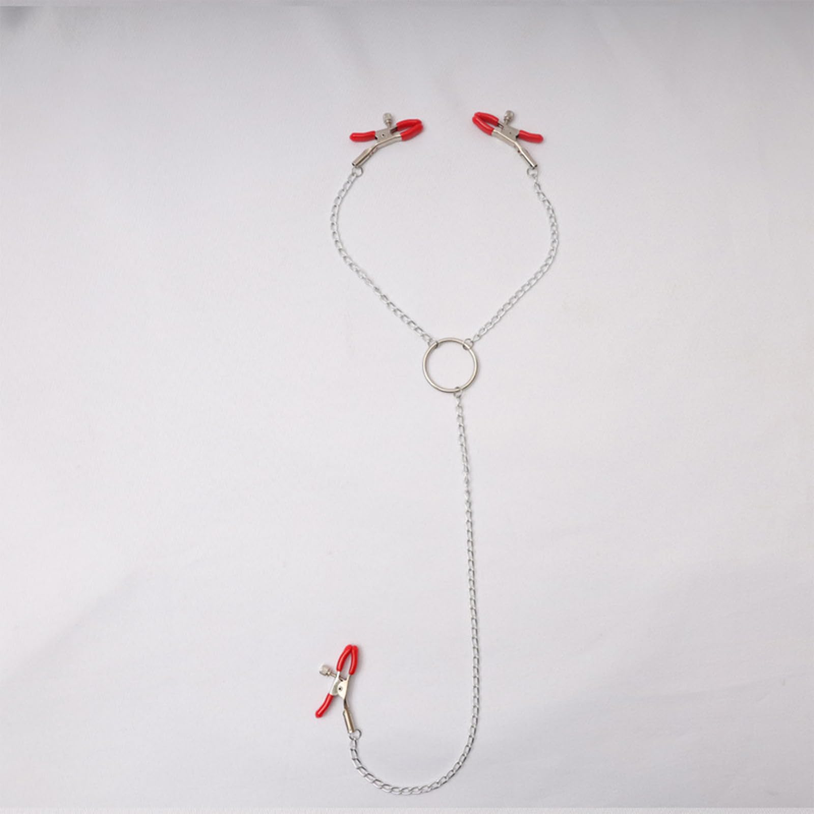 Adjustable Stainless Steel Non-Piercing Body Chain Jewelry for Women - Clip-On Body Clips with Chain, Perfect for Festivals, Parties & Beach Wear