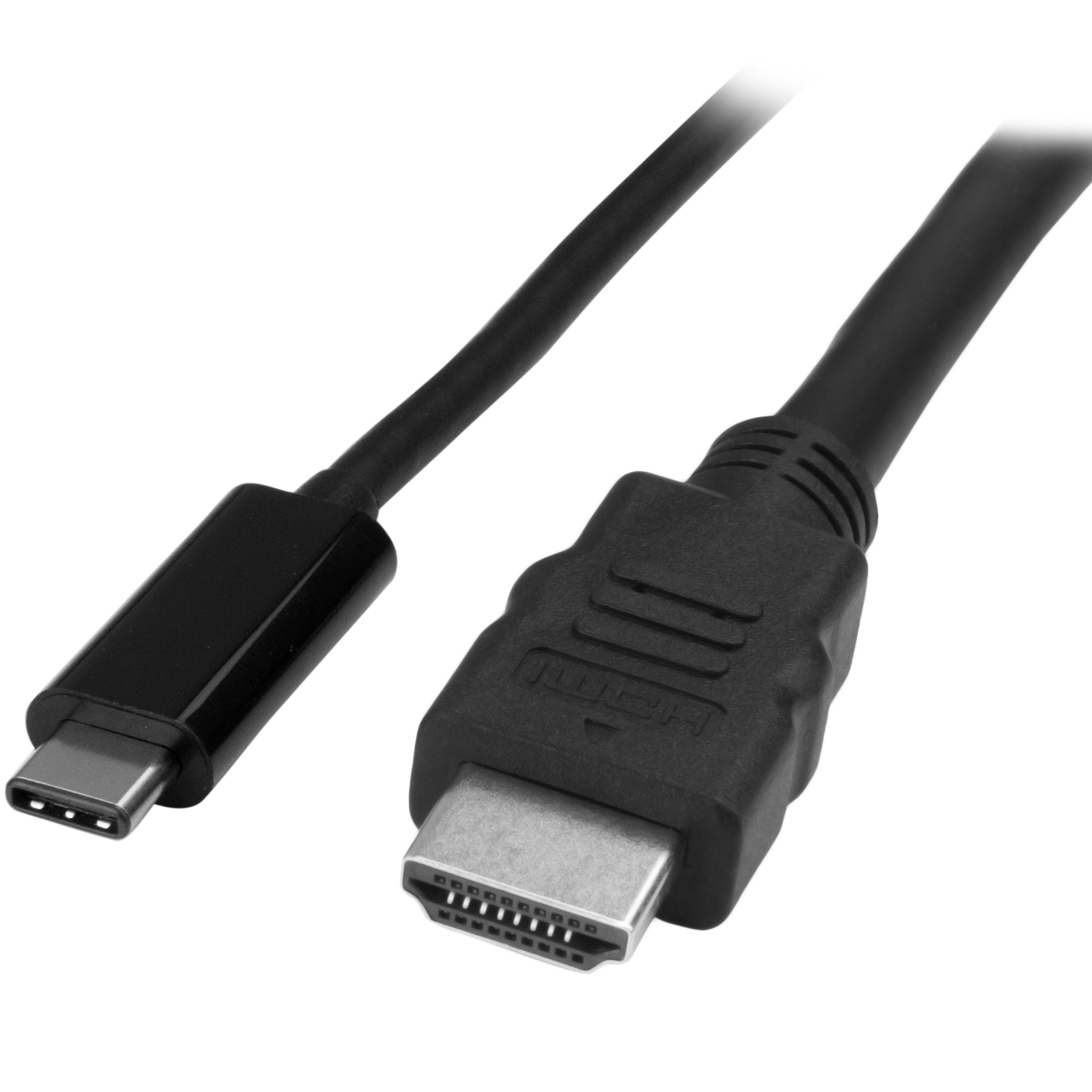 StarTech.com USB C to HDMI Cable 3ft/1m - 4K 60Hz USB Type C to HDMI Adapter - High Speed Monitor Cable for Laptop, MacBook, Tablet - Perfect for Home Office, Gaming & Presentations