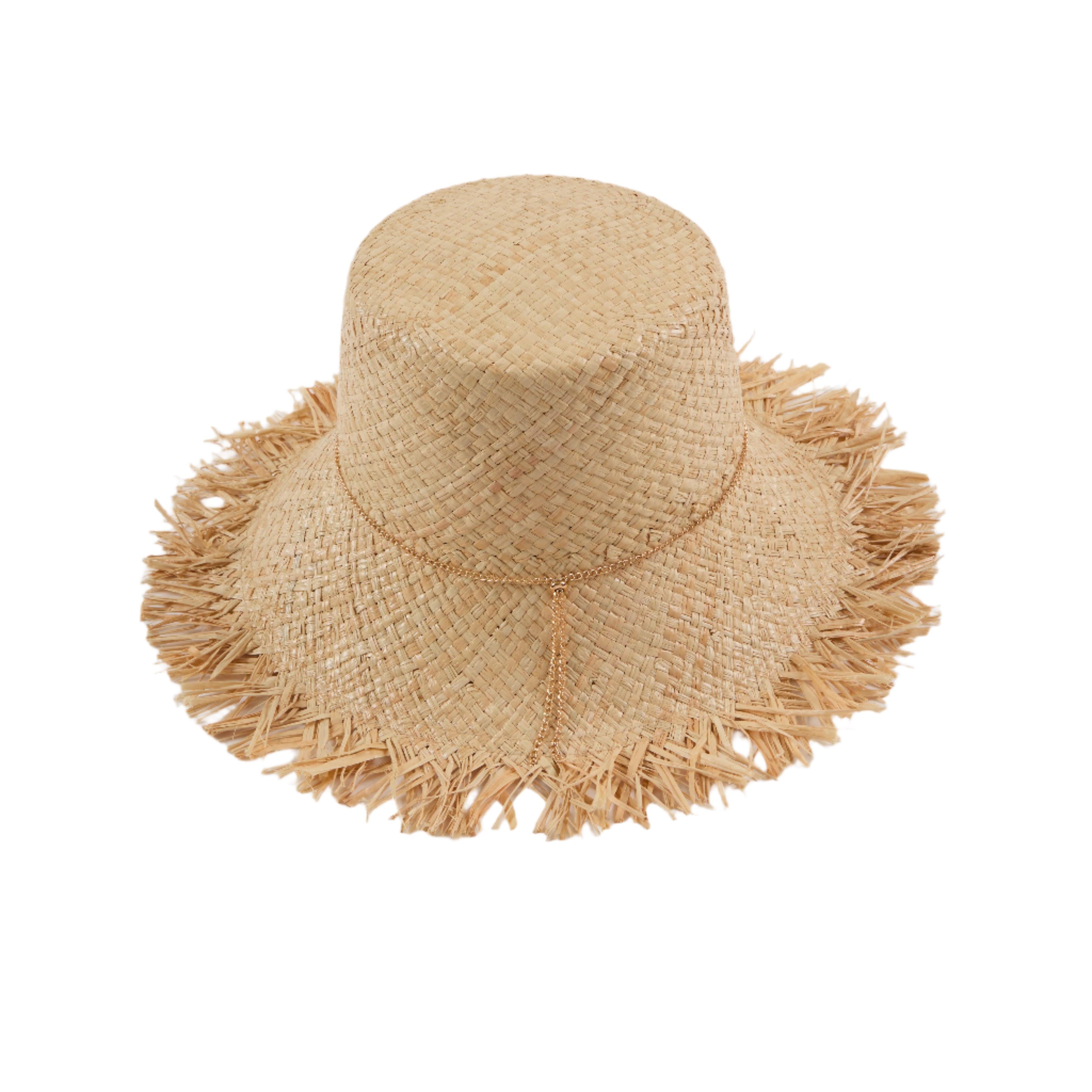 Jonah Fine Raffia Bucket Hat for Women - Summer Beach Sun Hat with Wide Brim - UV Protection & Breathable Straw Hat for Outdoor, Travel, and Vacation