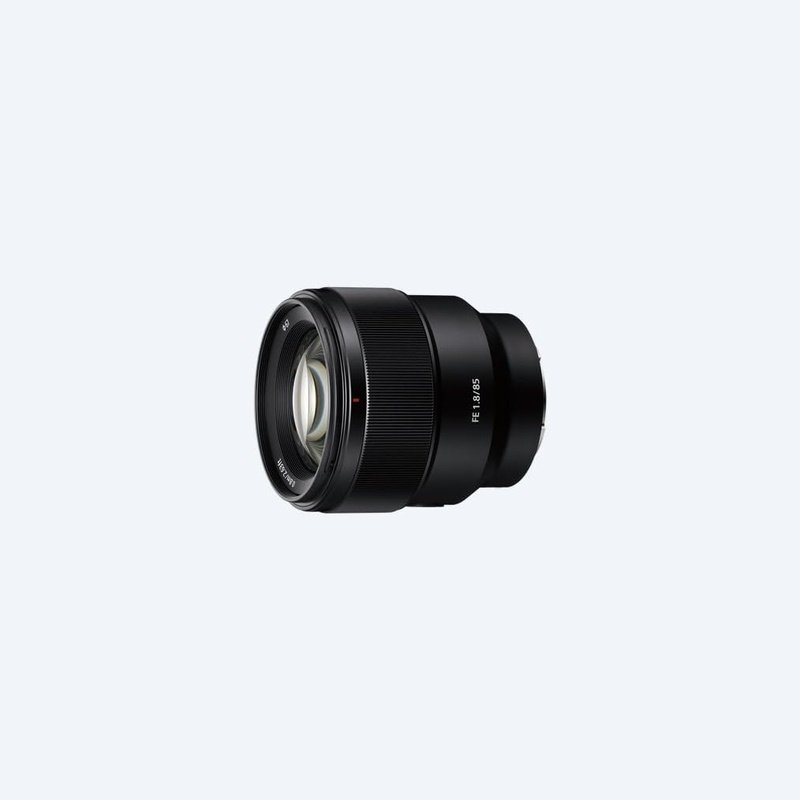 Sony FE 85mm F/1.8 Medium Telephoto Prime Lens for Sony E-Mount Cameras - Black | Perfect for Portraits, Weddings & Low-Light Photography