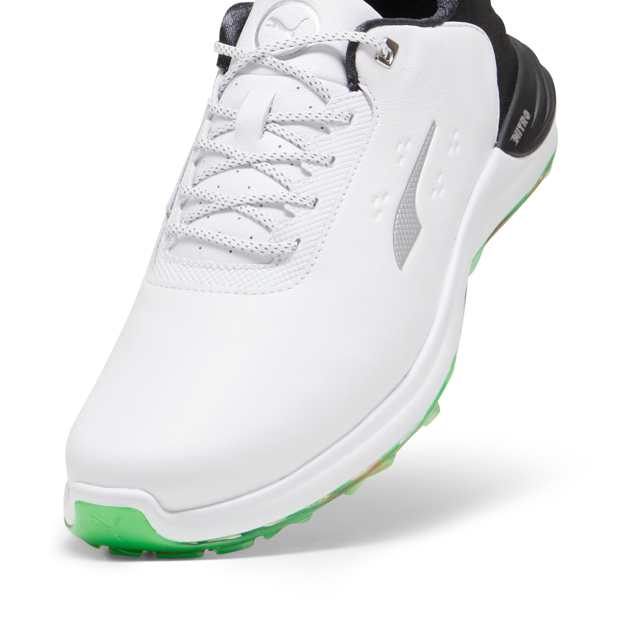 PHANTOMCAT NITRO™ Wide Golf Shoes for Men - Comfortable Spiked Golf Footwear with Enhanced Traction - Perfect for Walking Courses & Wet Conditions