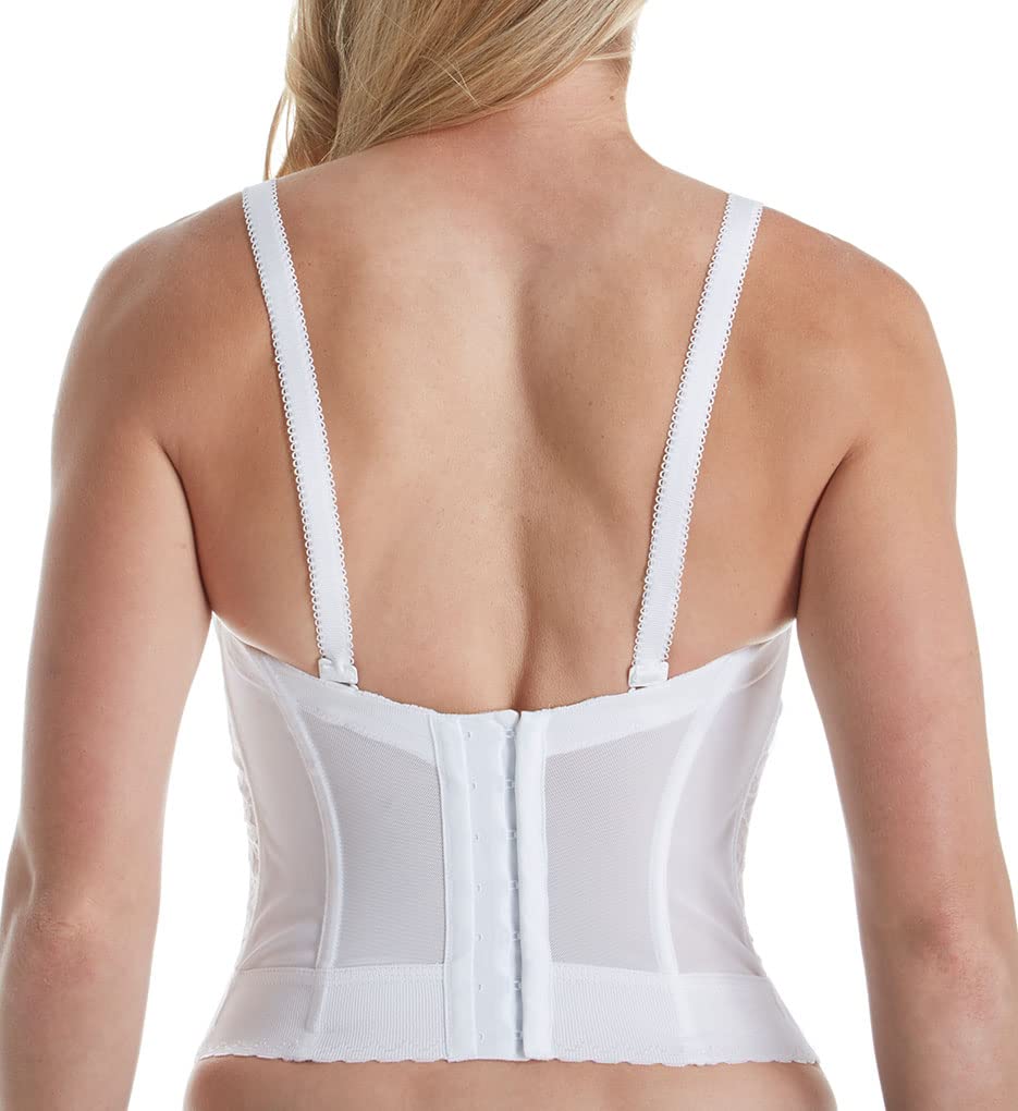 Goddess Women's Lace Bridal Bustier Bras - Sexy Corset Top for Wedding, Boudoir & Special Occasions