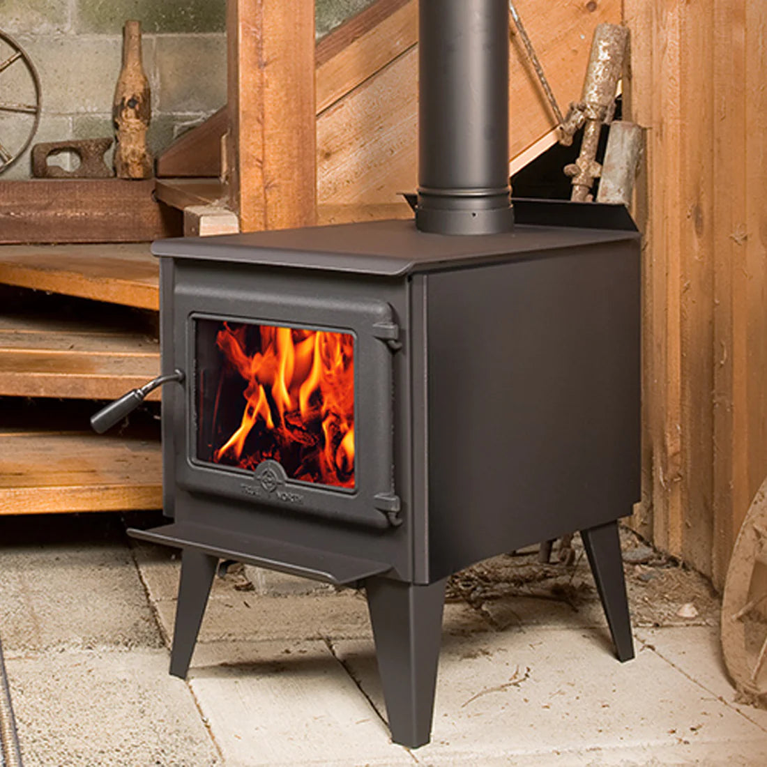 True North TN20 Wood Burning Stove - Efficient & Eco-Friendly Heating for Cabins, Homes & Outdoor Use