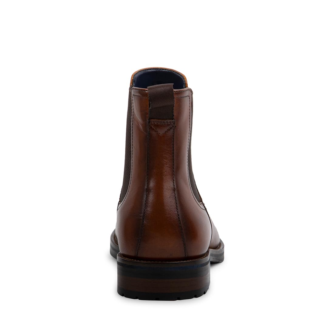 Steve Madden Men's Sverne Boot - Waterproof Leather Chelsea Boots for Men, Slip Resistant Comfortable Ankle Boots - Perfect for Casual Wear, Work & Outdoor Activities