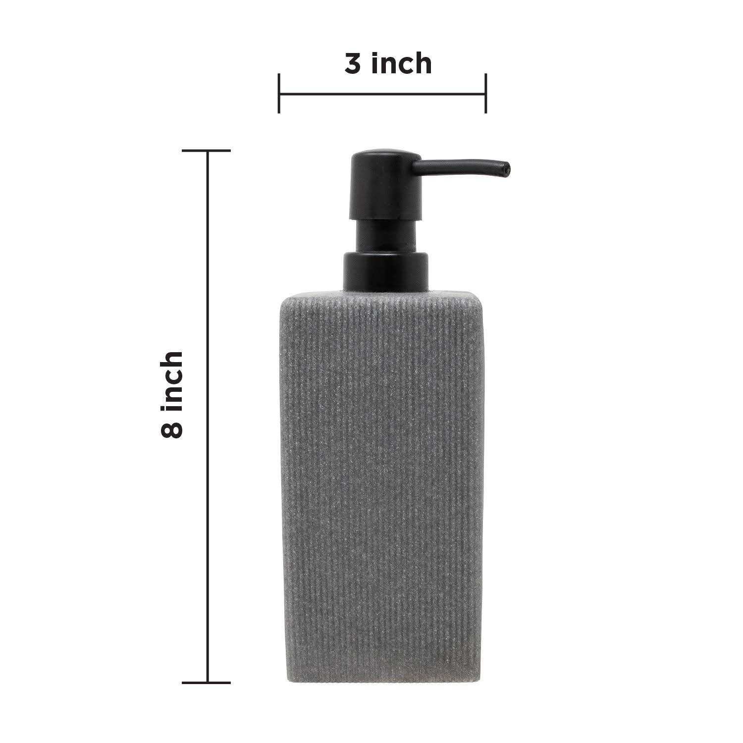 Modern Tall Soap Dispenser for Bathroom & Kitchen - 8