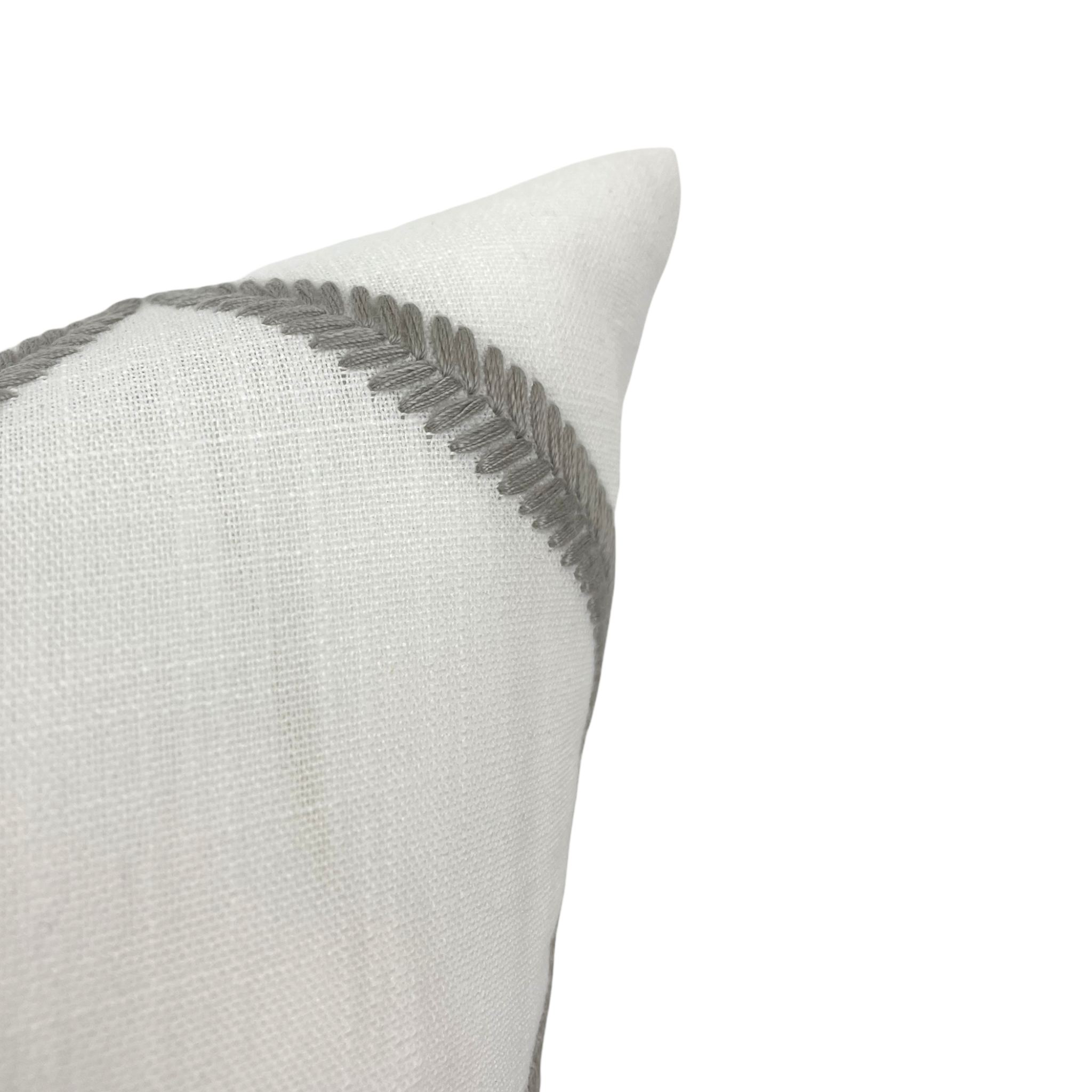 Oxbow Filagree Decorative Throw Pillow 17x17 - Soft Bohemian Style Cushion for Sofa, Bed & Home Decor
