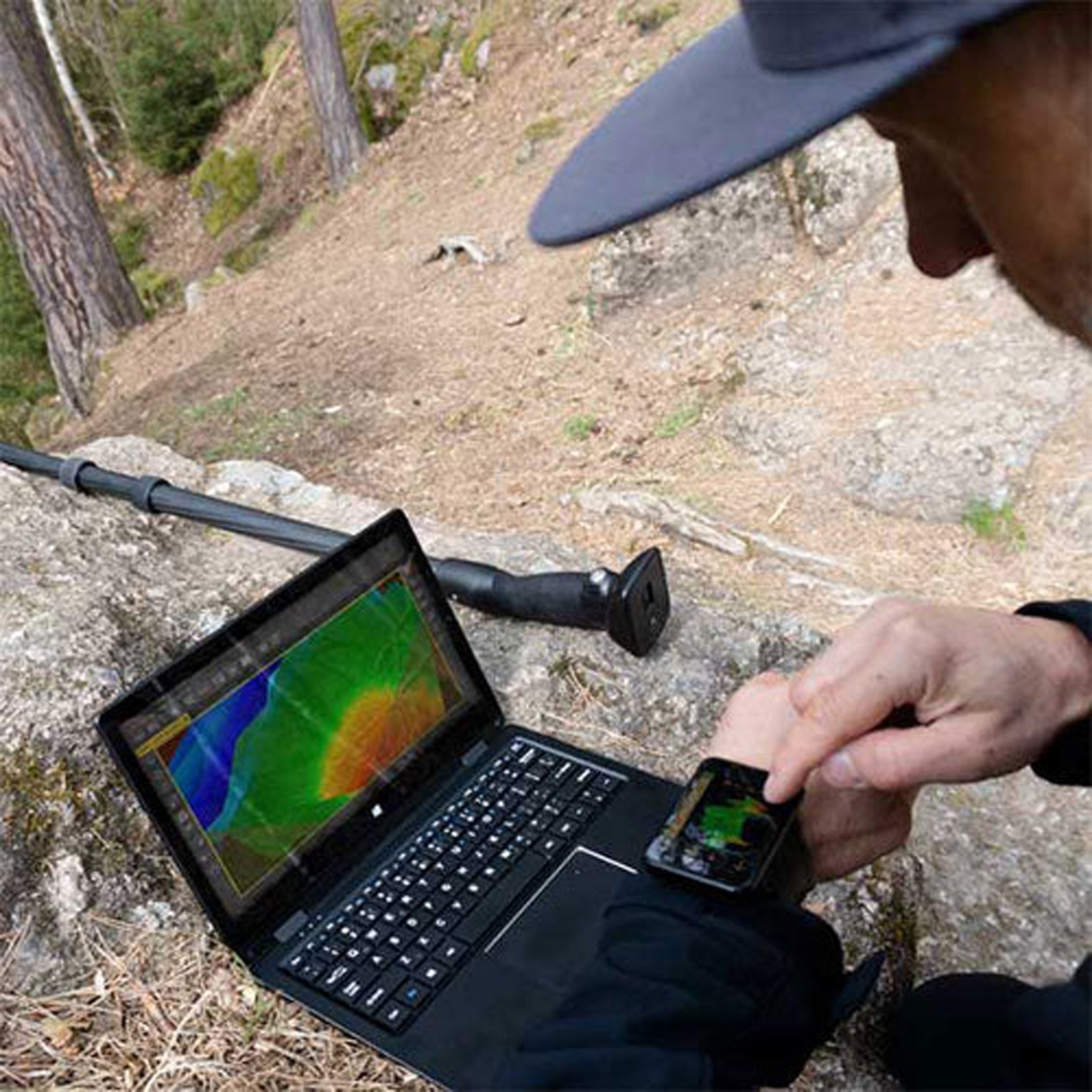 OKM Rover UC Professional Metal Detector & Scanner - 65ft Deep Detection for Treasure Hunting, Archaeology & Security Checks