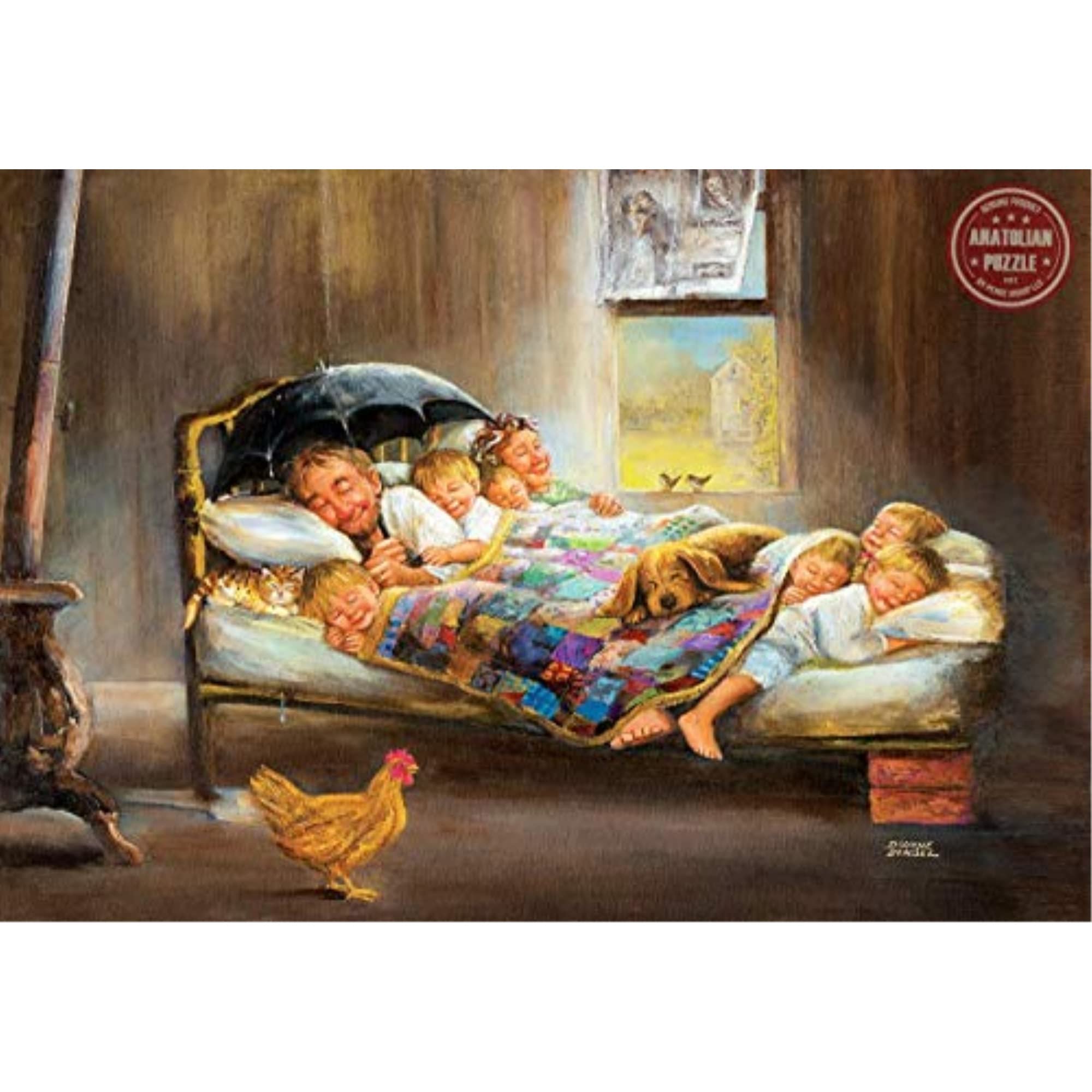 Anatolian Puzzle - Home Sweet Home 2000 Piece Jigsaw Puzzle #3900 | Challenging Adult Puzzle for Family Game Night & Home Decor