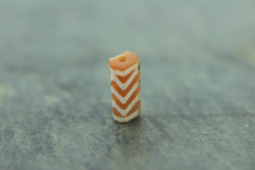 Exquisite Ancient Etched Carnelian Bead - Genuine Antique Jewelry for Necklaces, Bracelets & Spiritual Healing | Perfect for Boho Fashion, Meditation & Gift Giving