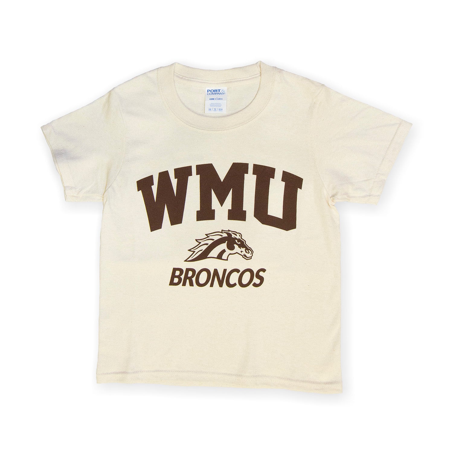 WMU Broncos Youth T-Shirt - Comfortable Cotton Kids Tee for School, Sports & Fan Gear - Perfect for Game Day & Casual Wear