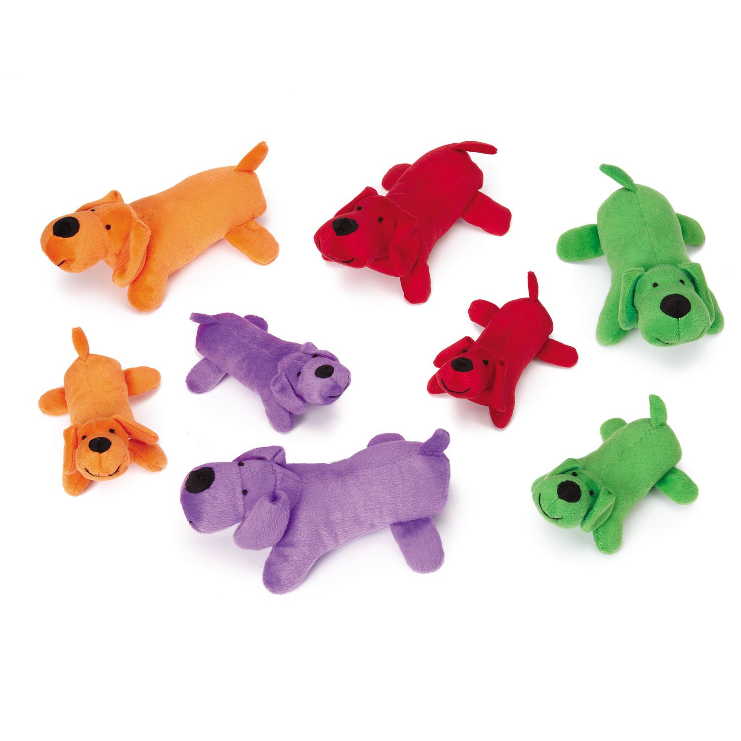 Zanies Lil' Yelper Squeaky Dog Toy - Purple Plush Chew Toy for Small & Medium Dogs (5 Inch) - Perfect for Playtime, Training & Interactive Fun
