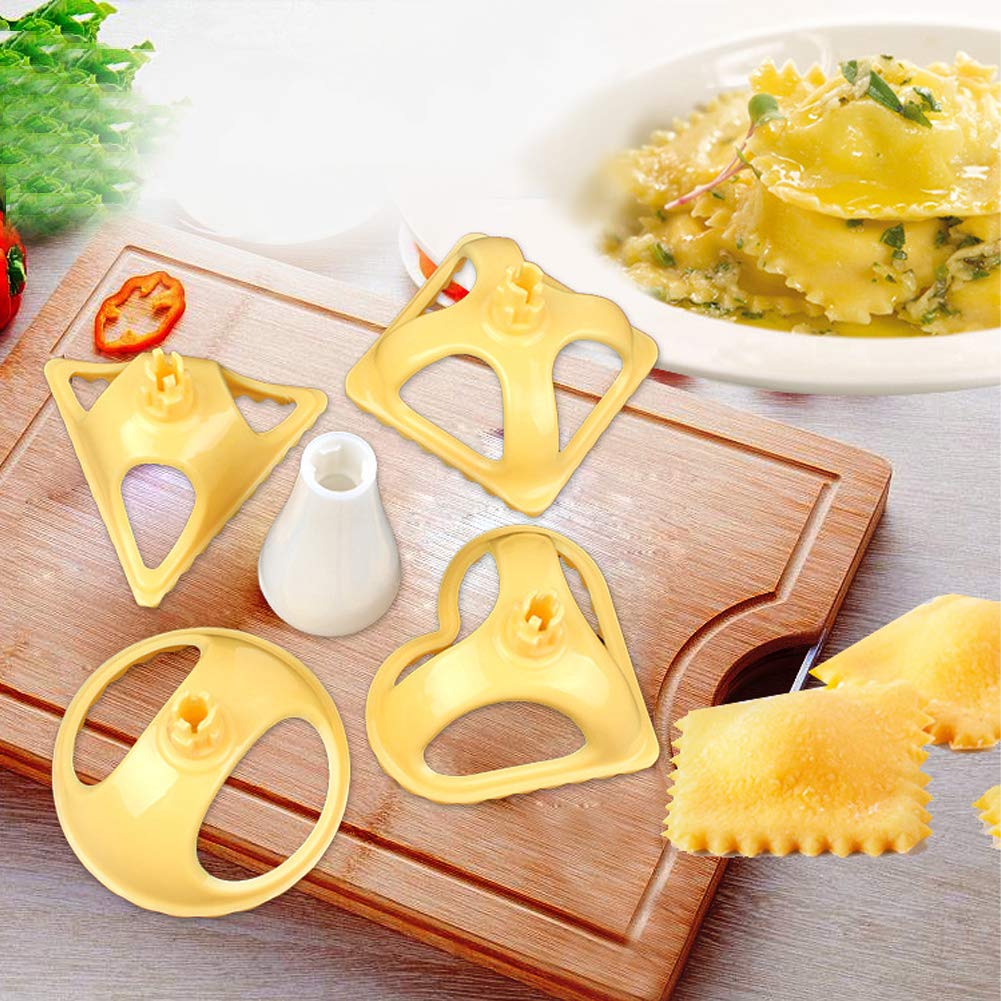 DIY Dumpling Maker & Press - Handheld Dumpling, Pie & Cookie Dough Press Machine - Kitchen Cooking Tools for Homemade Dumplings, Empanadas & Pastries