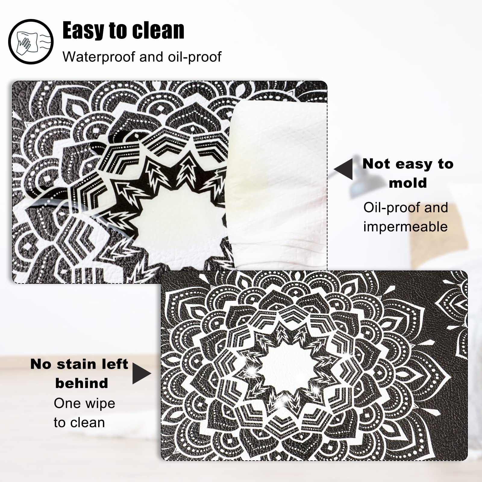 **Premium Anti-Fatigue Kitchen Mat Set of 2 – Non-Slip, Waterproof & Cushioned Floor Mats for Standing Comfort – Ideal for Kitchen, Laundry, Sink, Office & Desk Use – Ergonomic Support for Long Hours**