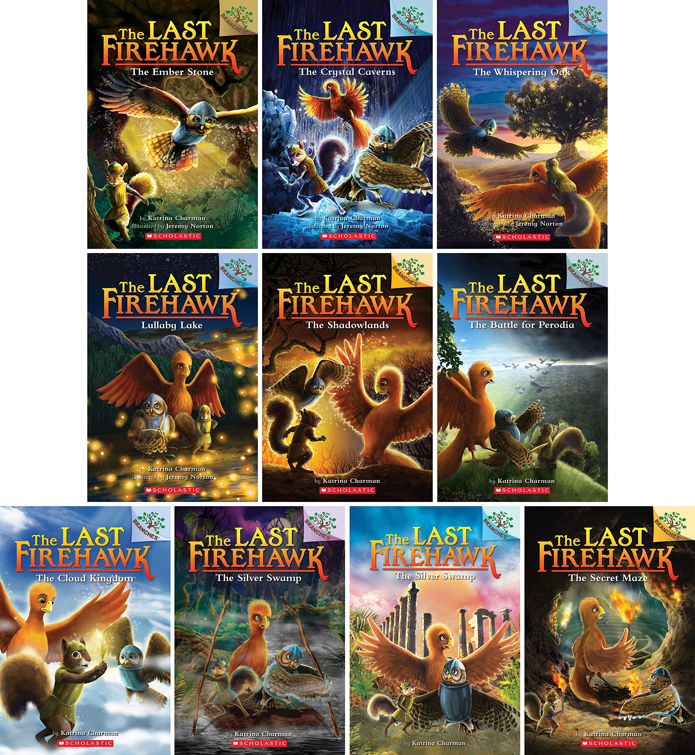 The Last Firehawk Complete Book Series Set (Books 1-10) - Fantasy Adventure Chapter Books for Kids Ages 6-10 - Perfect for Bedtime Reading & Classroom Libraries