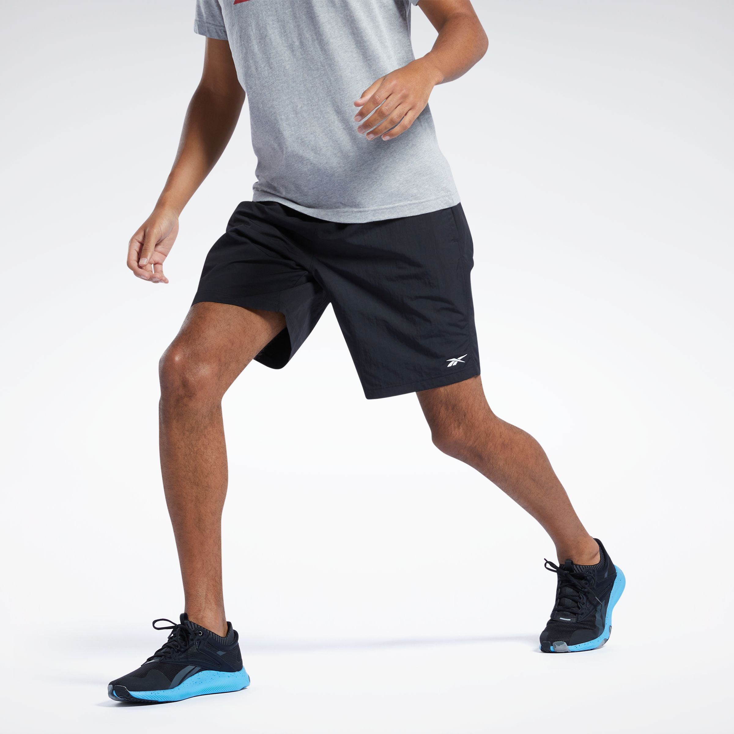 Best Men's Training Utility Shorts - Comfortable & Durable Workout Shorts for Gym, Running & Outdoor Activities | Black