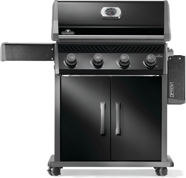 Napoleon Rogue 525 4-Burner Propane Gas Grill with Stainless Steel Grates - Perfect for Backyard BBQs, Outdoor Cooking & Patio Entertaining
