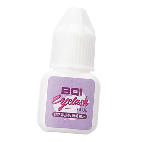 5ml Professional Eyelash Extension Glue - Quick Drying, Strong Hold Lash Adhesive for Salon & DIY Use - Maximum Bonding Power Makeup Tool (White) - Perfect for Lash Artists, Home Beauty Kits & Professional Makeup Applications