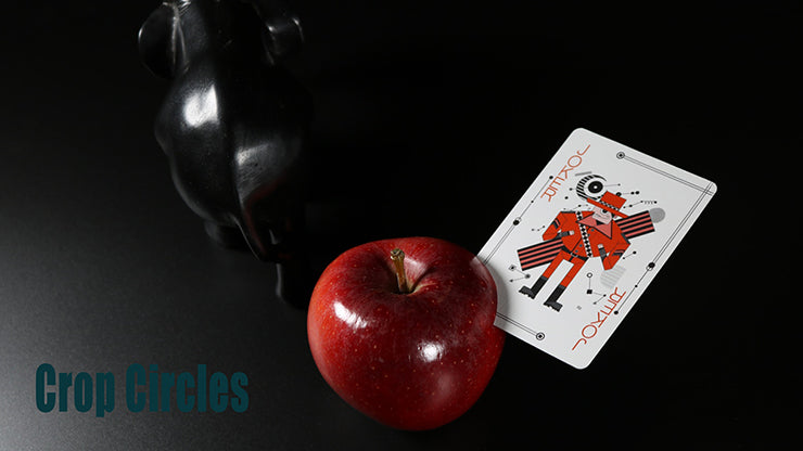 The Circle Crop Playing Cards - Unique Round Design for Magic Tricks, Cardistry & Poker Games | Perfect for Parties, Travel & Collectors
