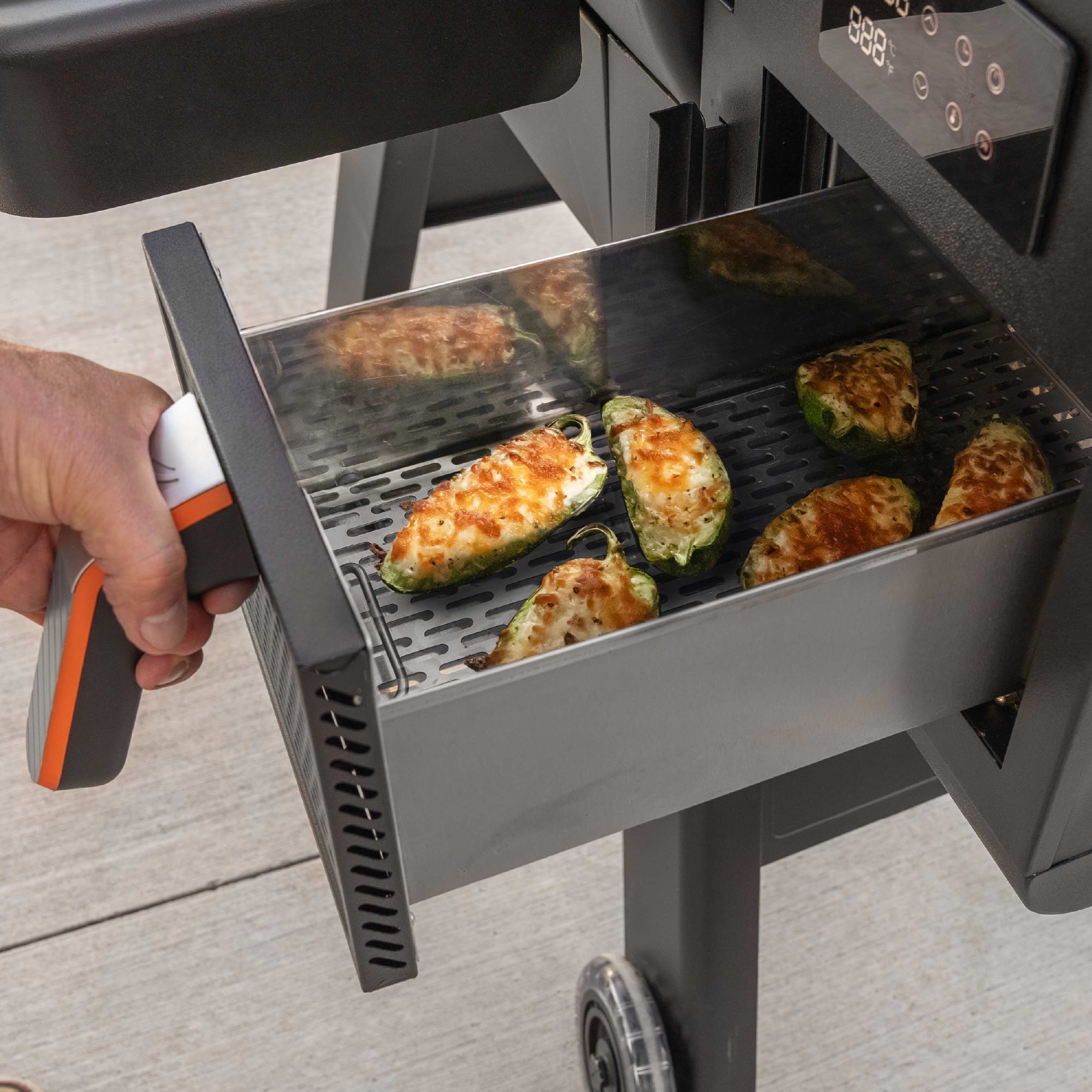 900 Pellet Grill and Air Fryer Combo - Smoker, Grill, and Air Fryer in One - Perfect for Backyard BBQs, Tailgating, and Outdoor Cooking