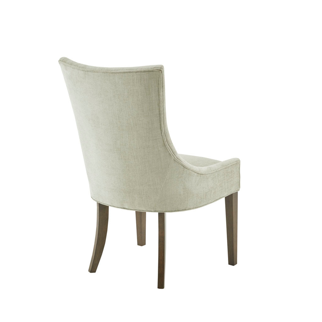 Modern Dining Chairs Set of 2 - Sturdy Wooden Side Chairs with Padded Seat - Perfect for Kitchen, Dining Room, Breakfast Nook & Small Spaces