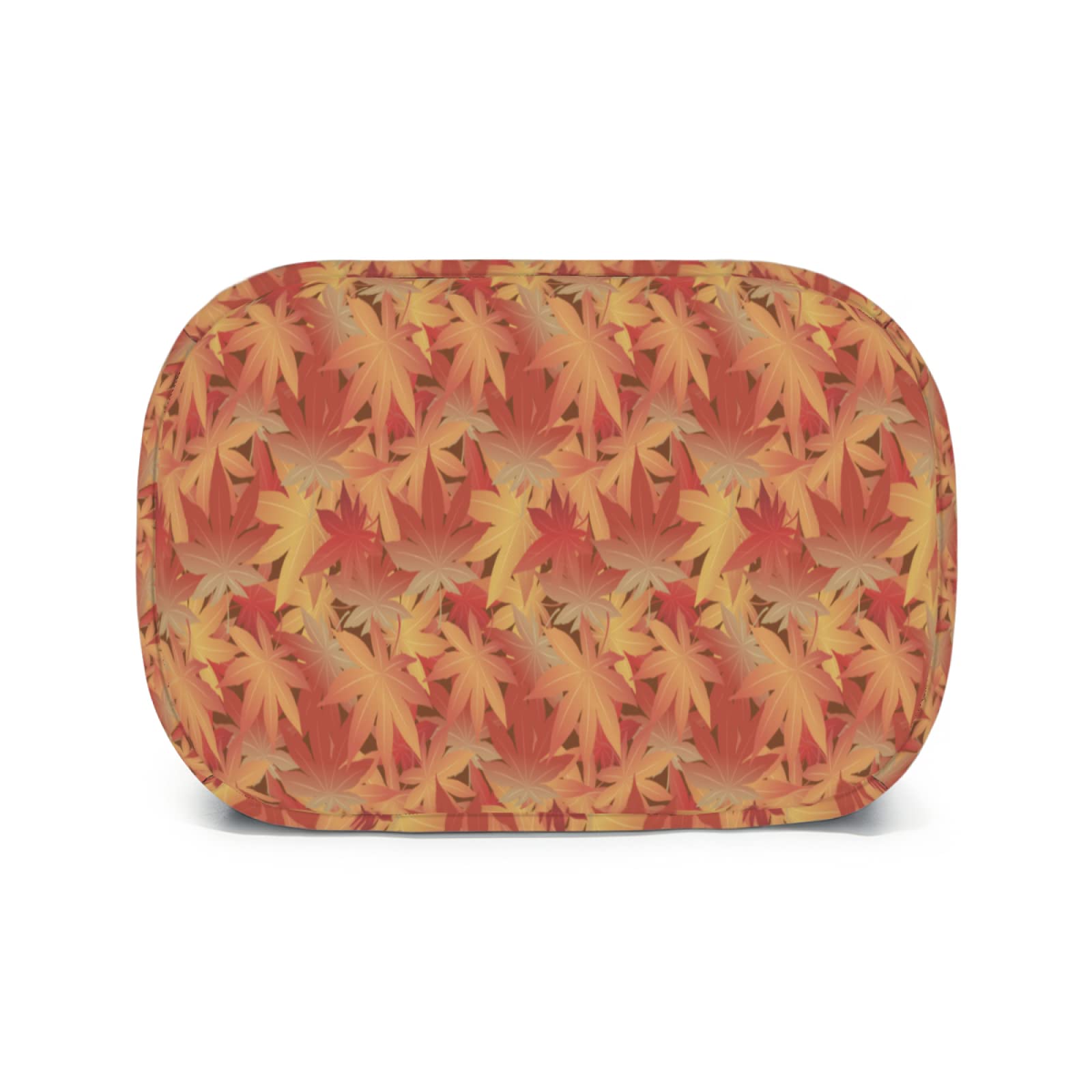 Japanese Maple Leaf Insulated Lunch Tote Bag - Reusable Thermal Lunch Box with Front Pocket for Women & Men | Perfect for School, Office, Picnic, and Autumn Outings