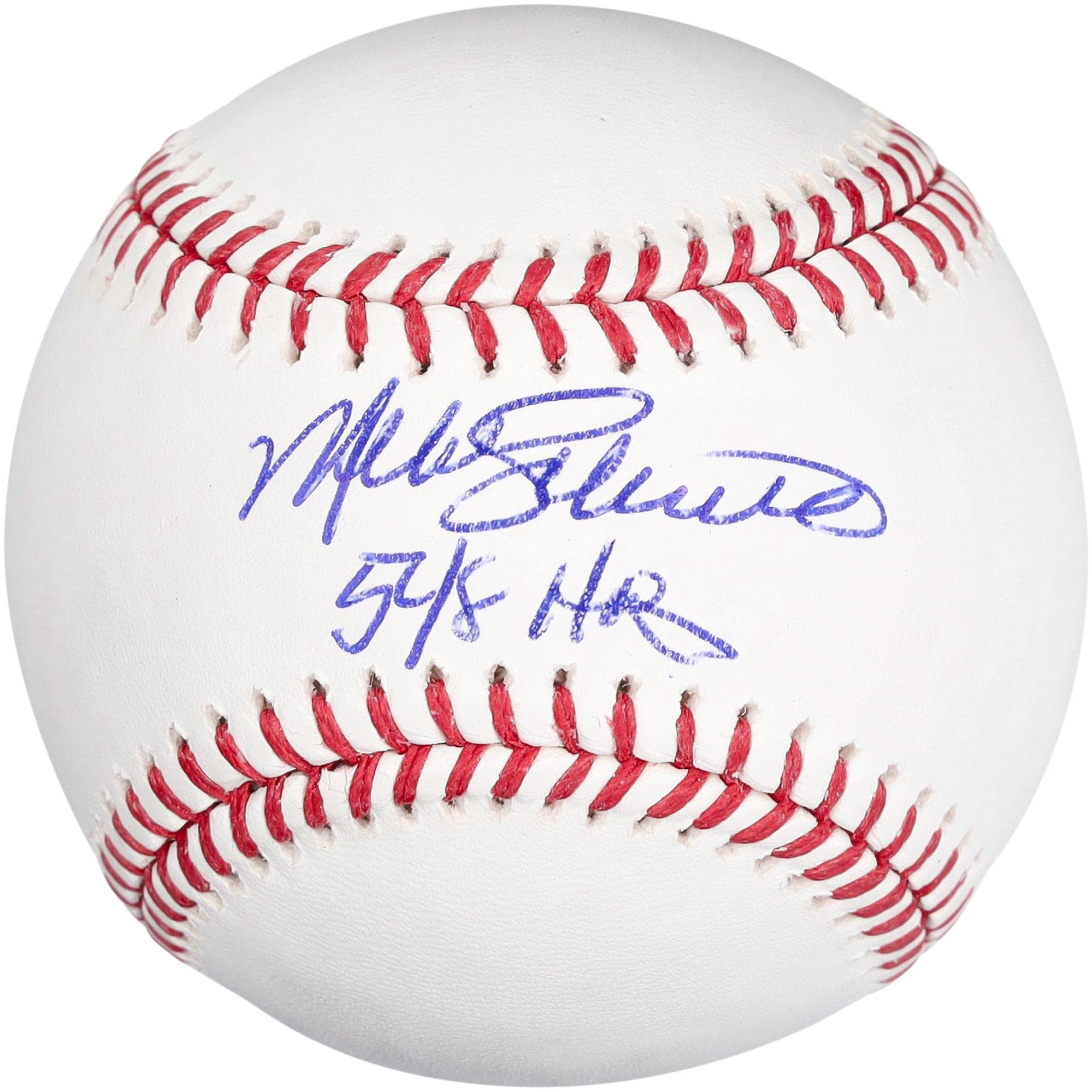 Mike Schmidt Autographed MLB Baseball with 