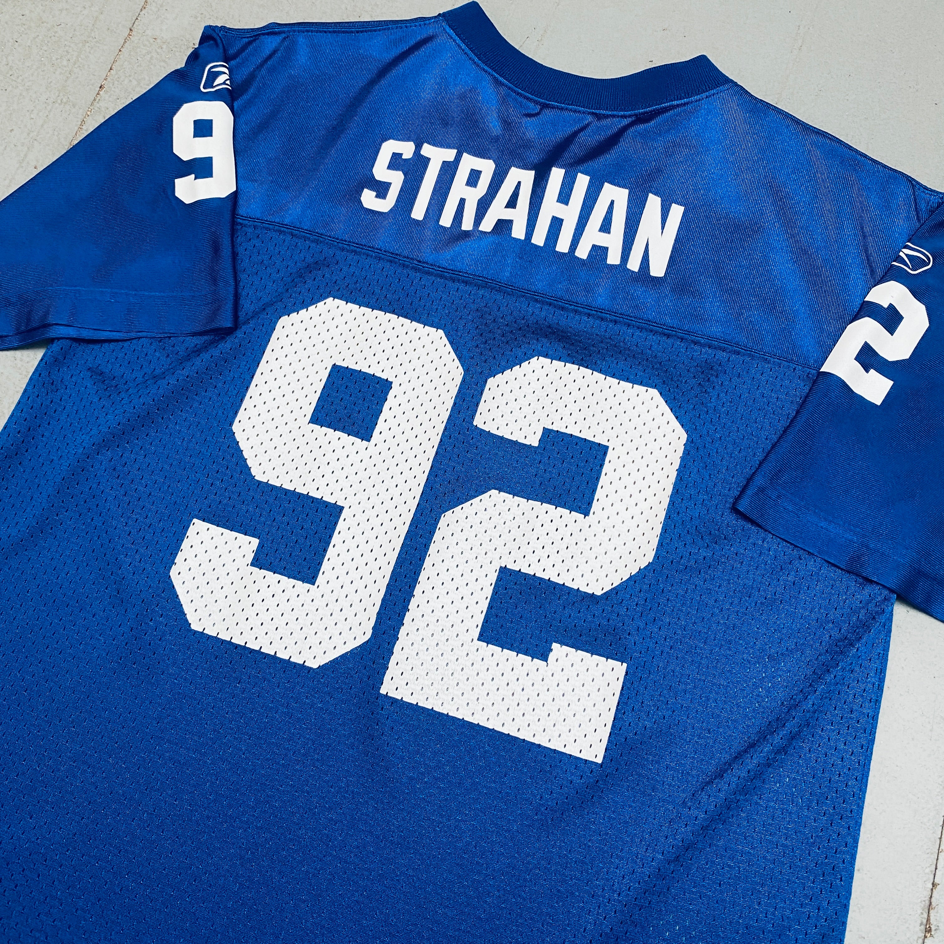 Michael Strahan New York Giants 2003-2004 Jersey (Size S) - Authentic NFL Football Fan Gear for Game Day & Sports Memorabilia Collection