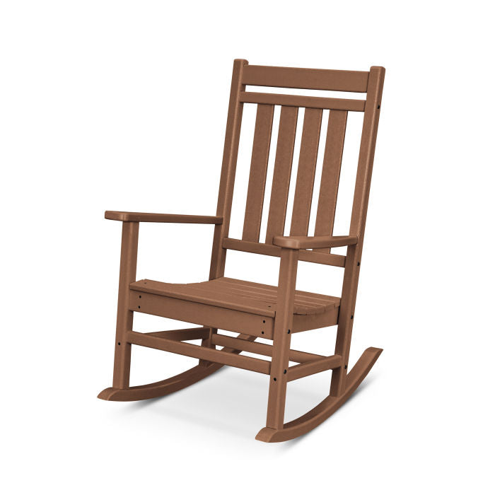 POLYWOOD Outdoor Adirondack Rocker Chair - Durable & Weather-Resistant Patio Furniture for Garden, Deck, Poolside, and Backyard Relaxation