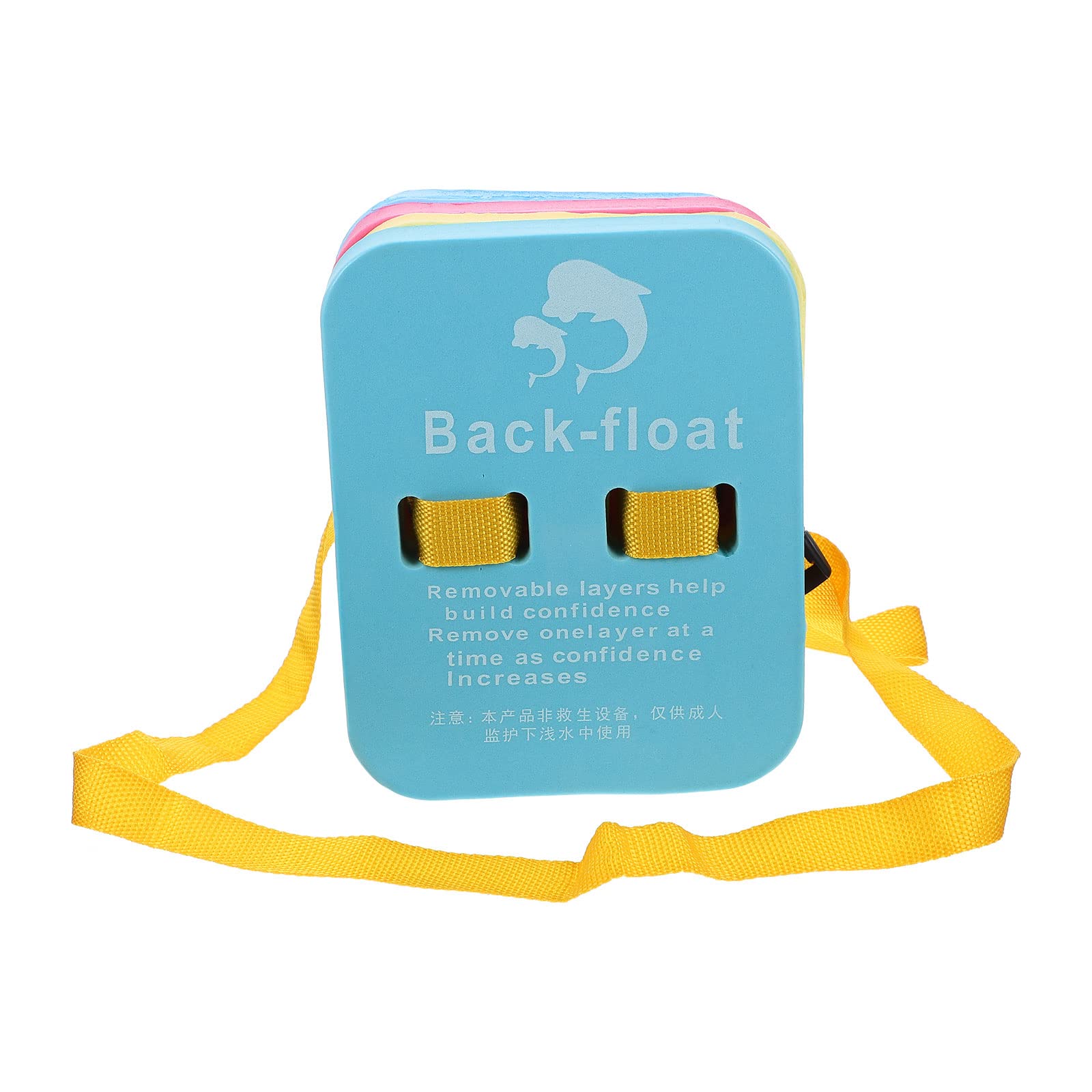LUOZZY Foam Kickboard for Swimming Training - Floating Board & Swim Belt for Kids & Beginners - Random Color - Perfect for Swim Lessons, Pool Workouts & Water Safety Practice