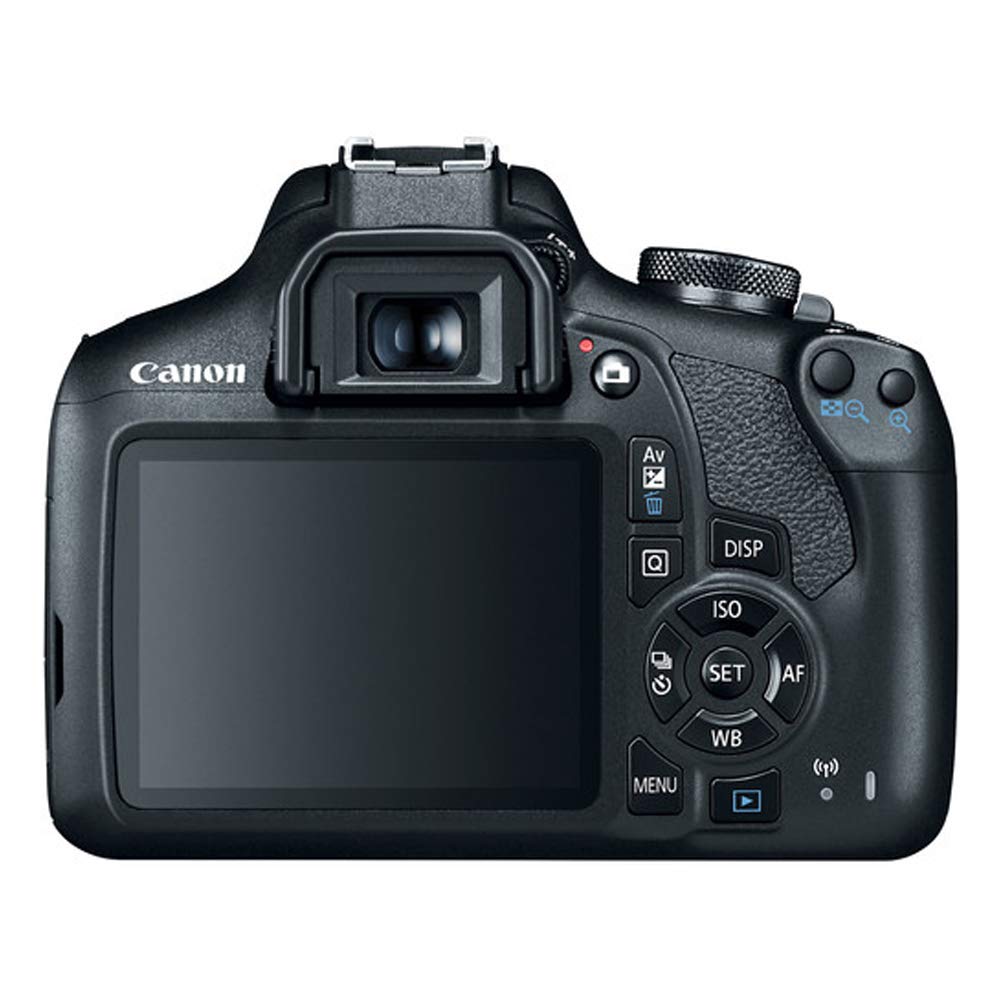 Canon EOS Rebel T7 DSLR Camera with 18-55mm Lens Kit | Includes Extra Battery, Tripod, Cleaning Kit & Deluxe Case | Perfect for Travel Photography, Vlogging & Beginner Photographers