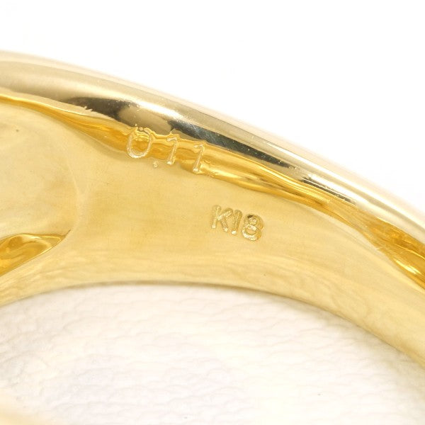 18K Yellow Gold Diamond Ring for Women - Elegant Wedding, Engagement, Anniversary Jewelry Gift - Perfect for Special Occasions & Everyday Luxury