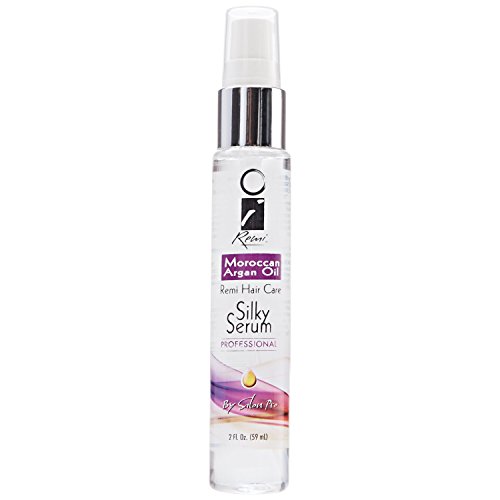SALON PRO Moroccan Argan Oil Hair Serum - Silky Smooth Treatment for Dry, Damaged Hair - Nourishing & Frizz Control - Perfect for Daily Hair Care & Styling