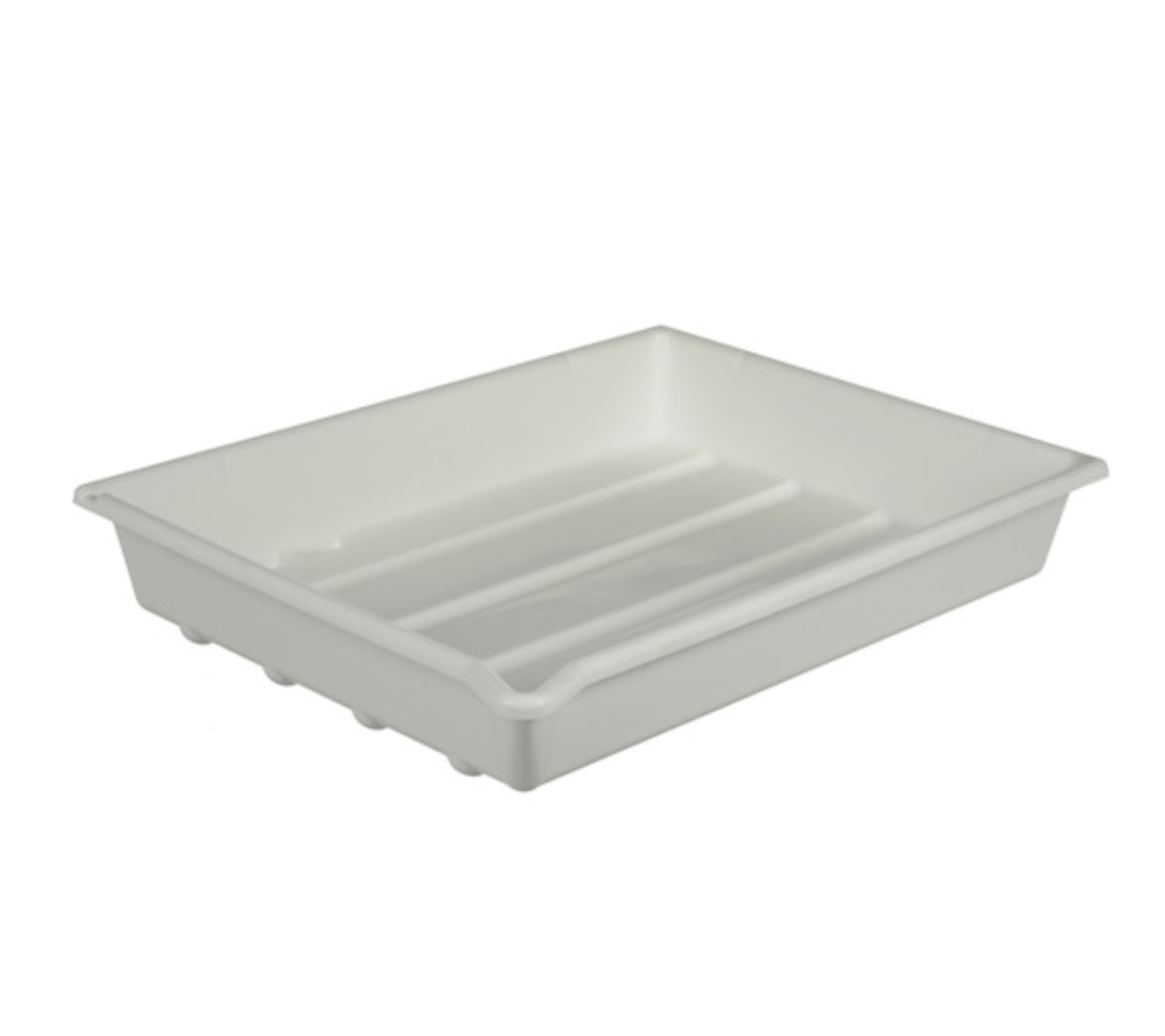 Paterson 12x16 White Plastic Darkroom Tray for Film Developing & Photography - Perfect for Photo Labs, Art Projects & Chemical Processing