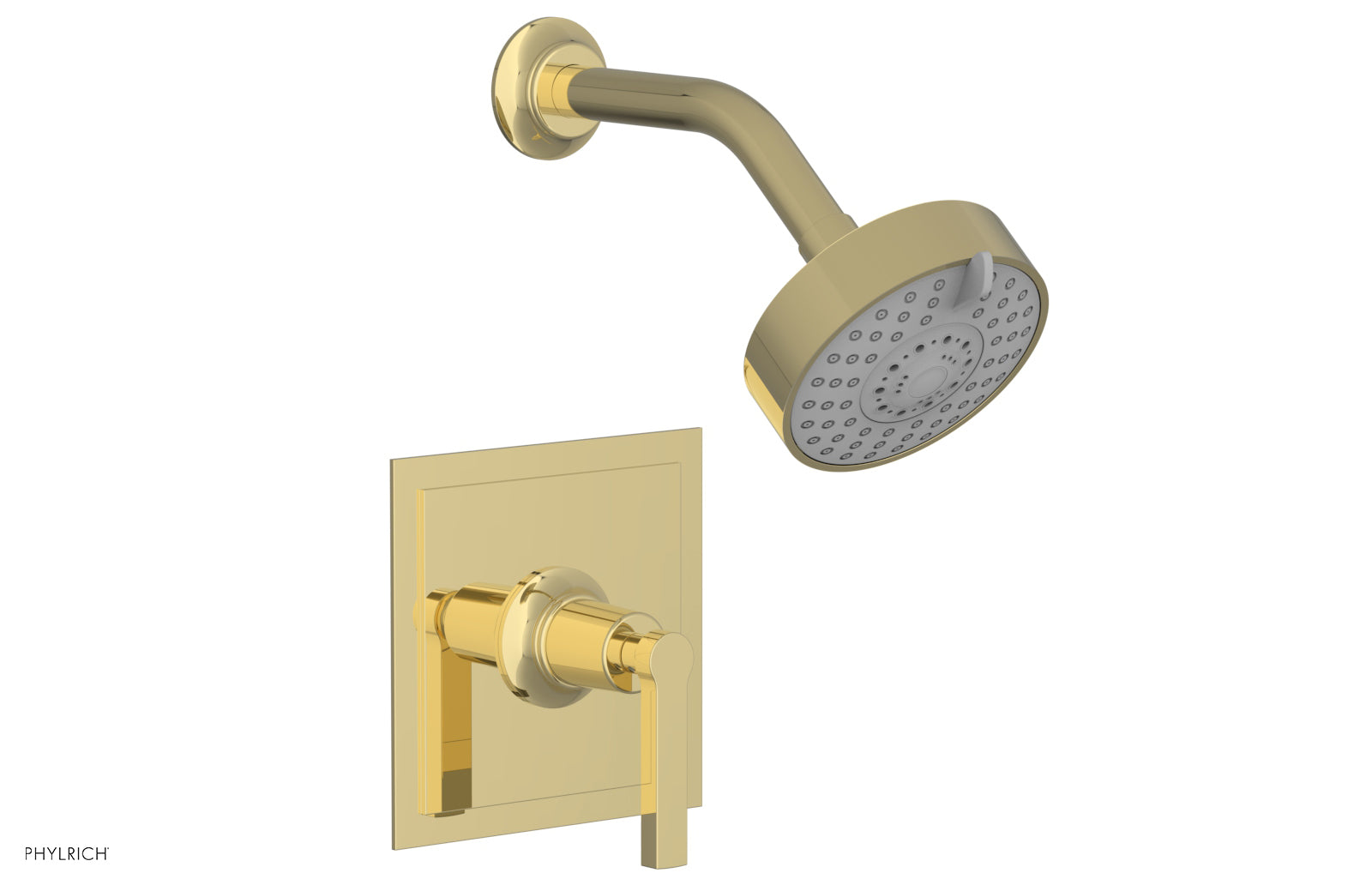 HEX MODERN Pressure Balance Shower Set with Lever Handle - Model 501 22 - Perfect for Bathroom Renovation & Spa-Like Shower Experience