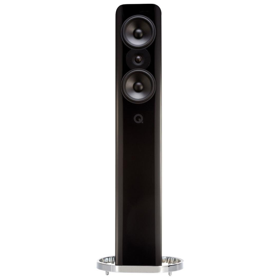 Q Acoustics Concept 500 High-End Floorstanding Speakers (Pair) - Premium Home Theater & Audiophile Sound System for Living Room, Studio & Music Lovers