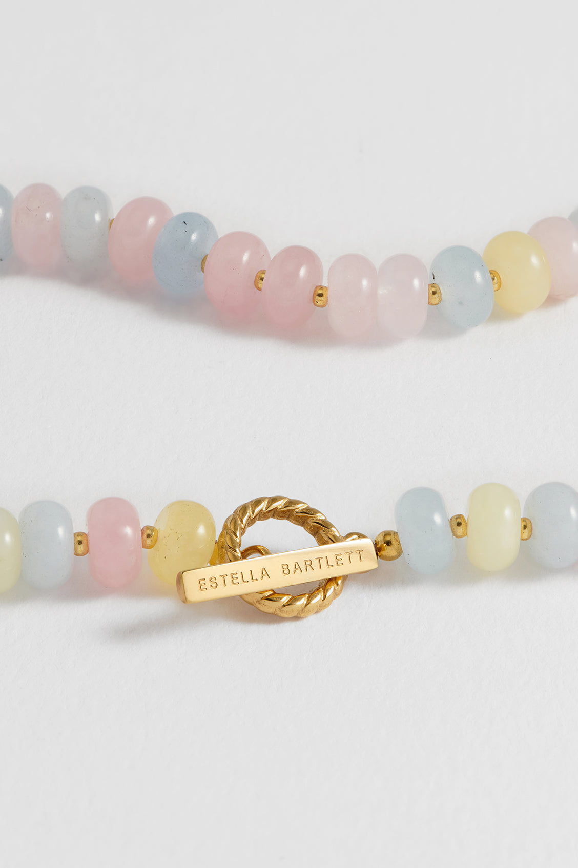 Pastel Multi Gemstone T Bar Necklace - Elegant Dainty Jewelry for Women | Perfect for Everyday Wear, Date Nights & Special Occasions