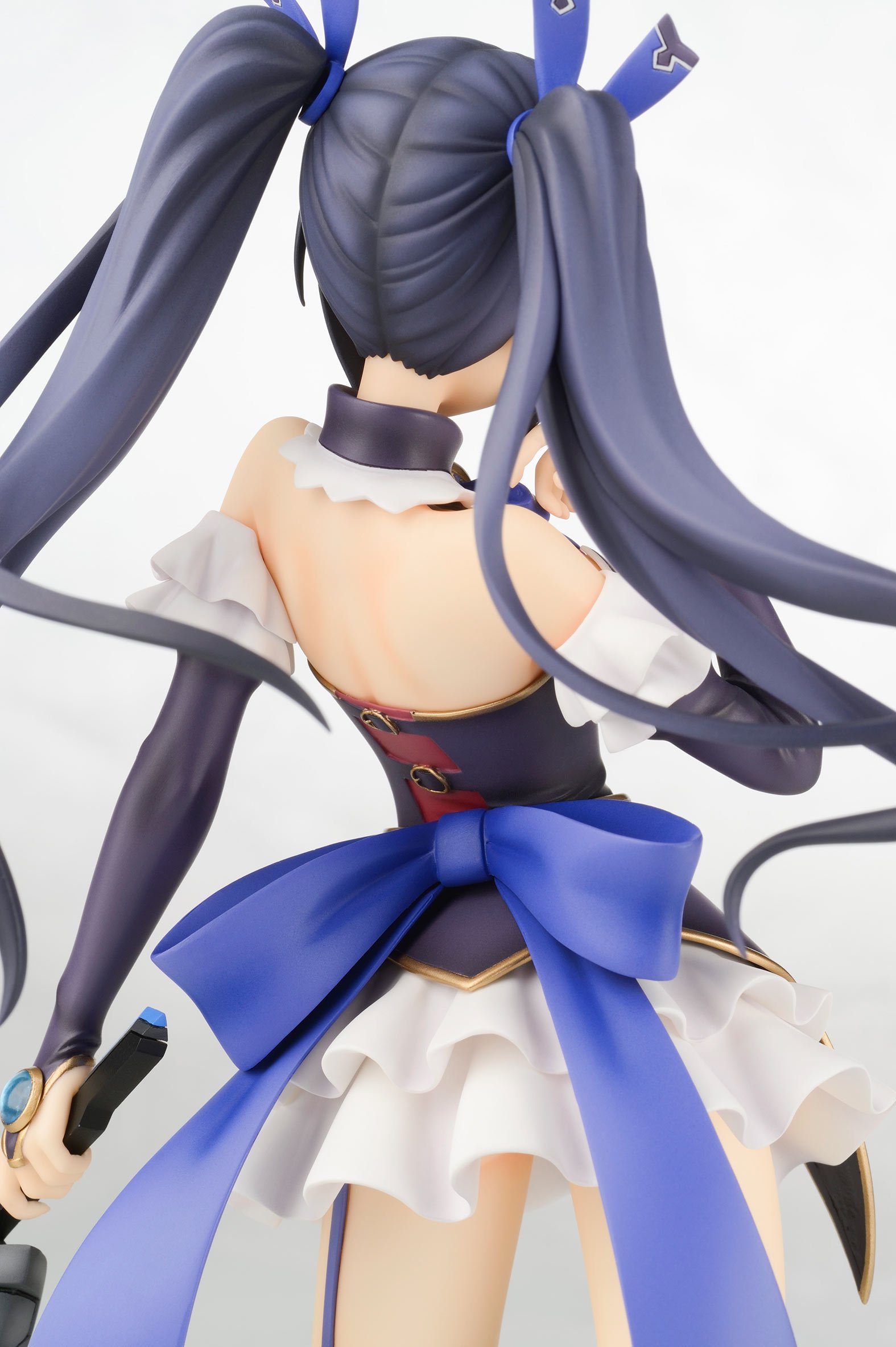Hyperdimension Neptunia Noir Broccoli PVC Anime Figure 1/8 Scale - Perfect for Anime Collectors & Gaming Room Decor