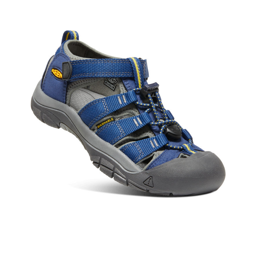 Newport H2 Sandals for Big Kids - Blue Depths/Gargoyle | Waterproof & Comfortable for Beach, Pool & Outdoor Adventures