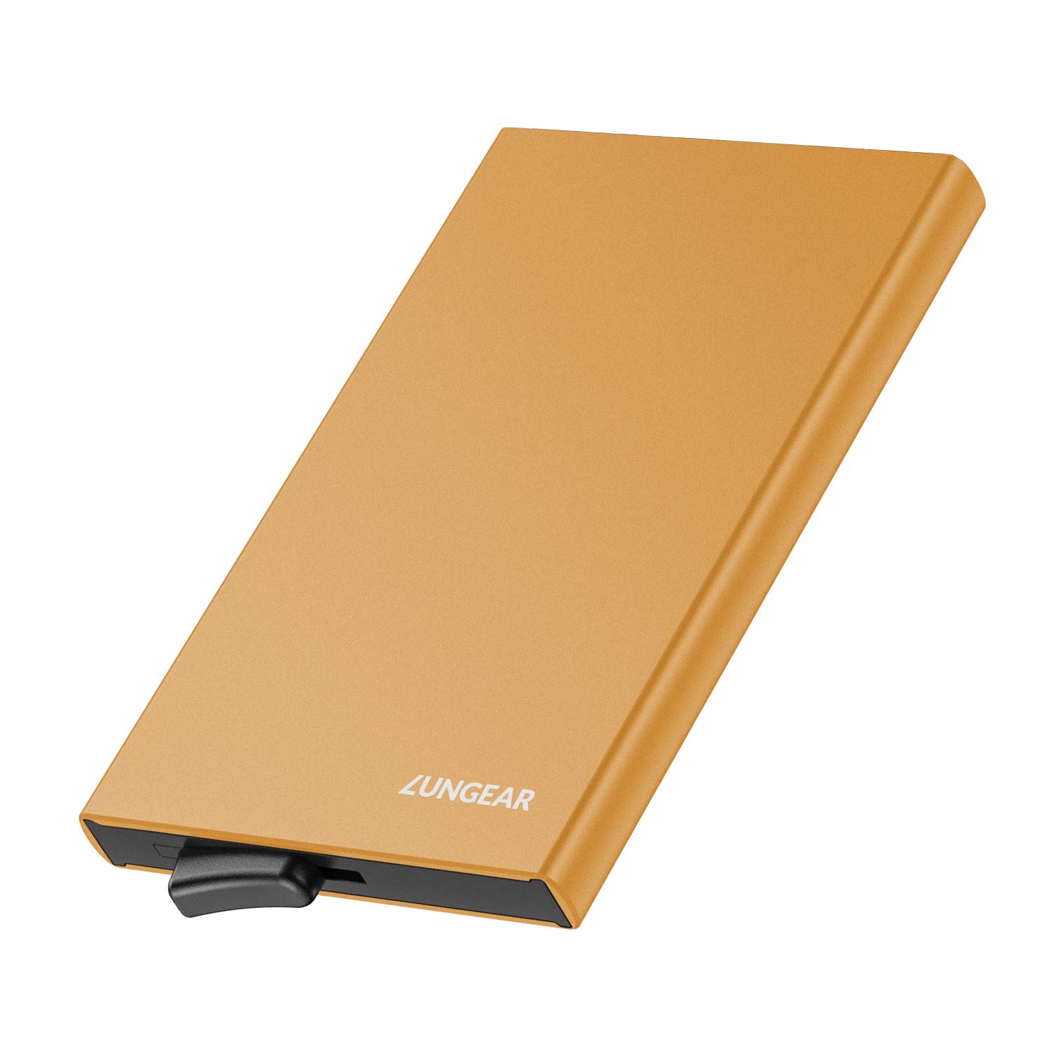 LUNGEAR Pop Up Card Wallet - Slim RFID Blocking Credit Card Holder for Men & Women | Perfect for Travel, Business & Everyday Use